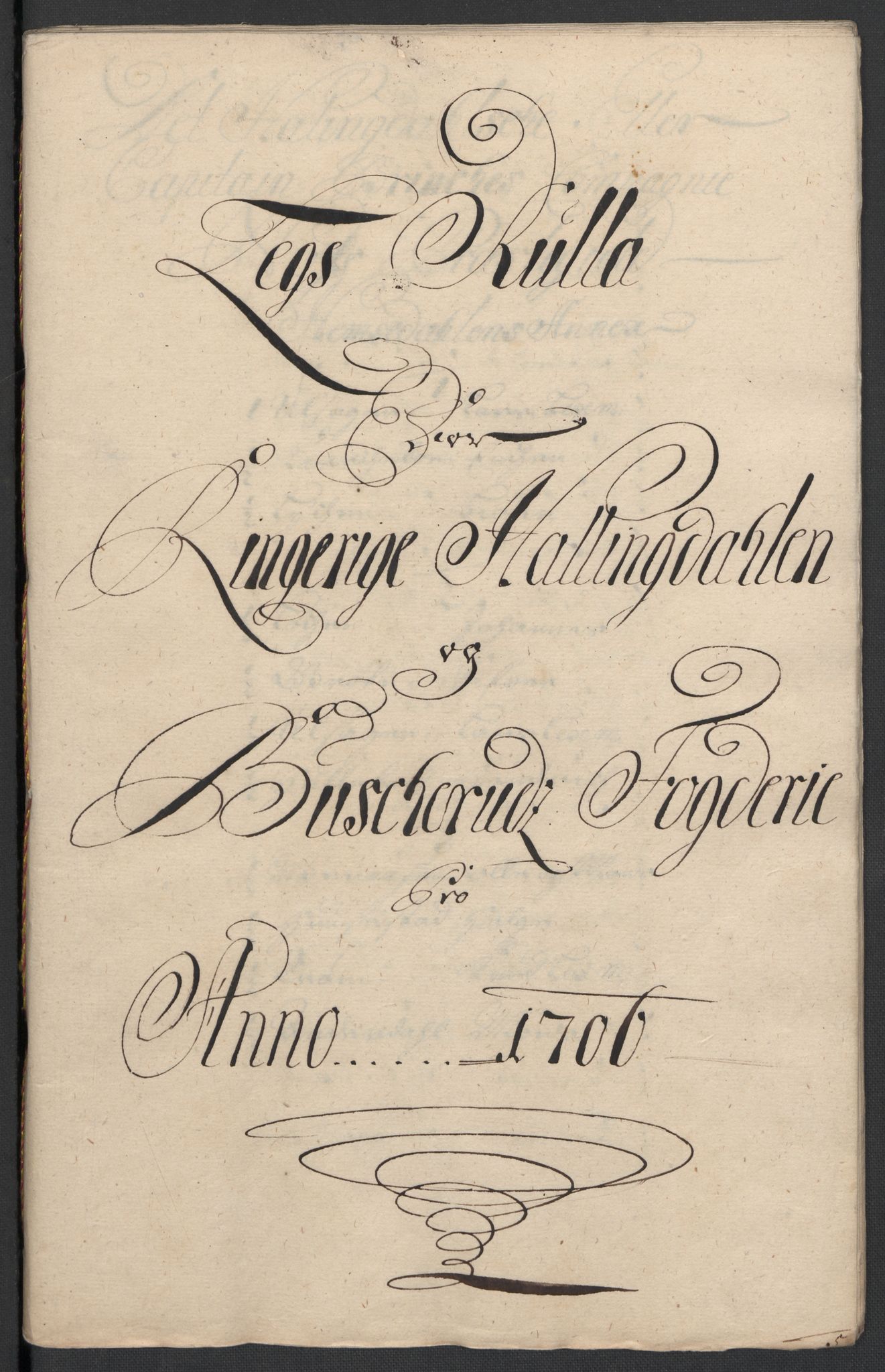 Rentekammeret inntil 1814, Reviderte regnskaper, Fogderegnskap, RA/EA-4092/R22/L1465: Fogderegnskap Ringerike, Hallingdal og Buskerud, 1706, s. 191