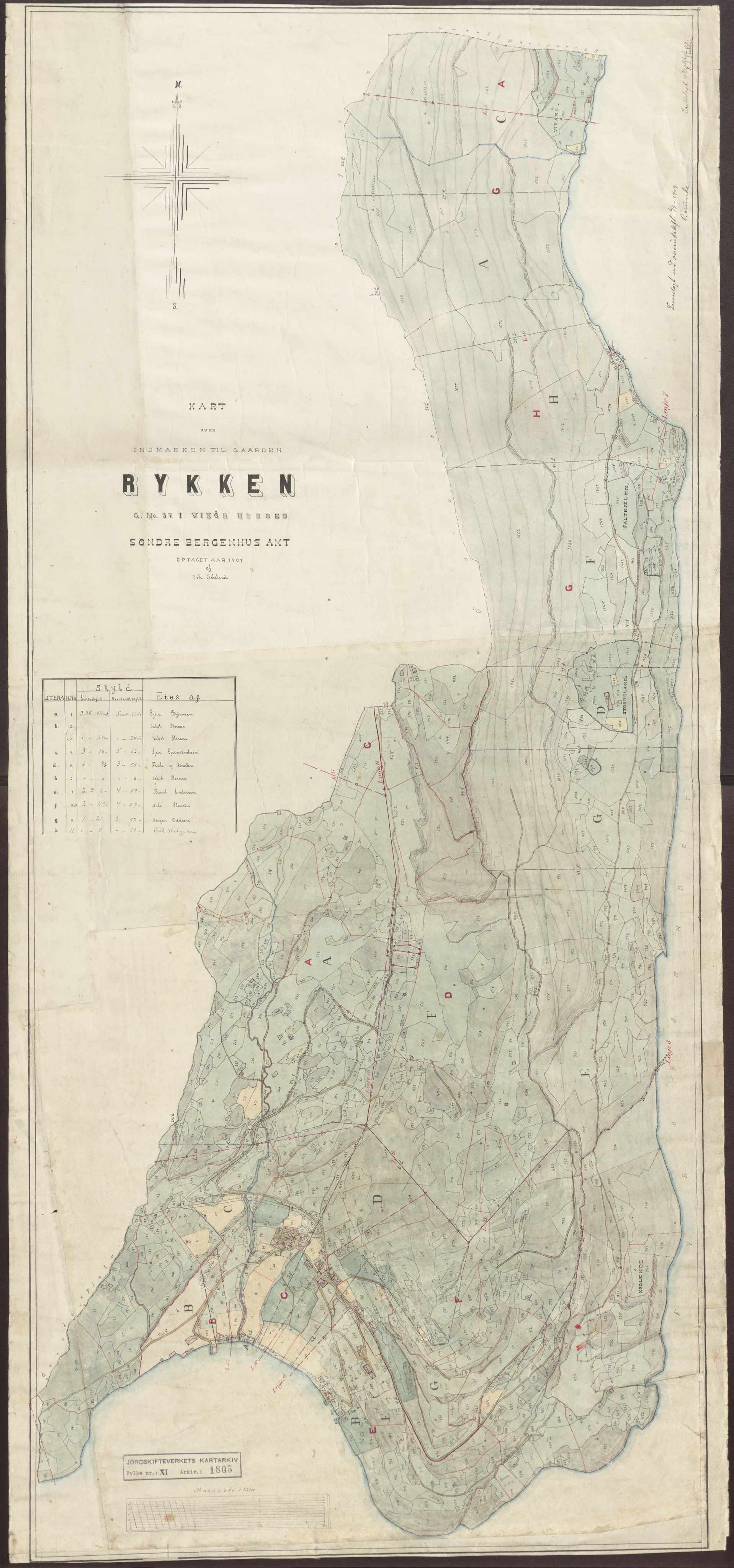 Jordskifteverkets kartarkiv, AV/RA-S-3929/T, 1859-1988, s. 1969