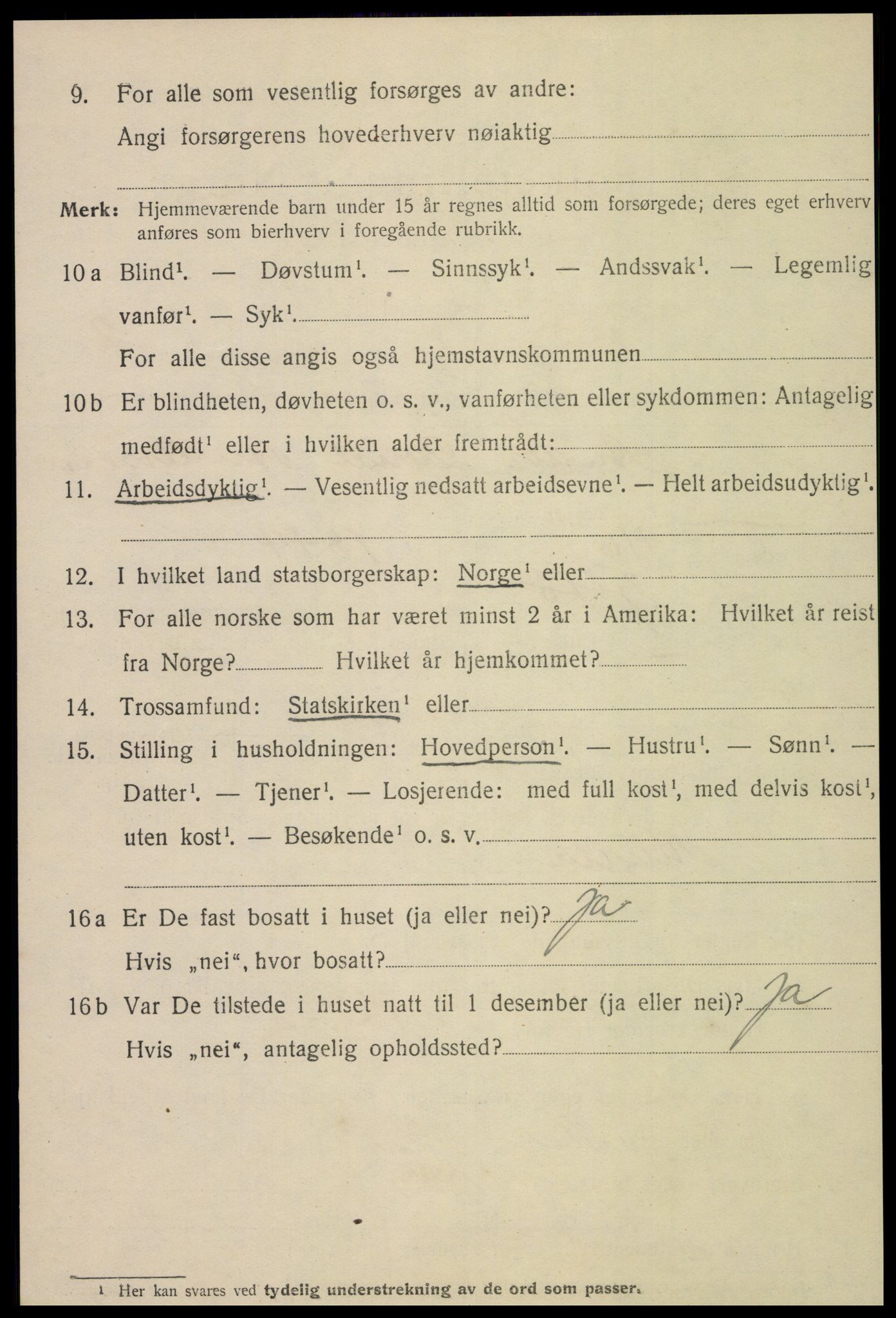 SAT, Folketelling 1920 for 1703 Namsos ladested, 1920, s. 3722