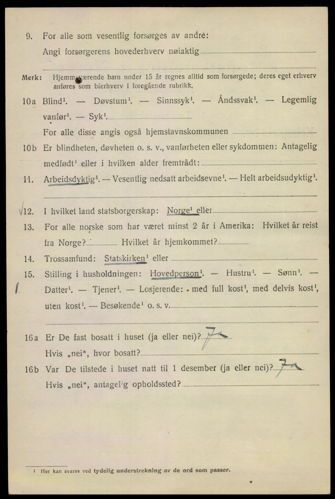 SAO, Folketelling 1920 for 0301 Kristiania kjøpstad, 1920, s. 595996