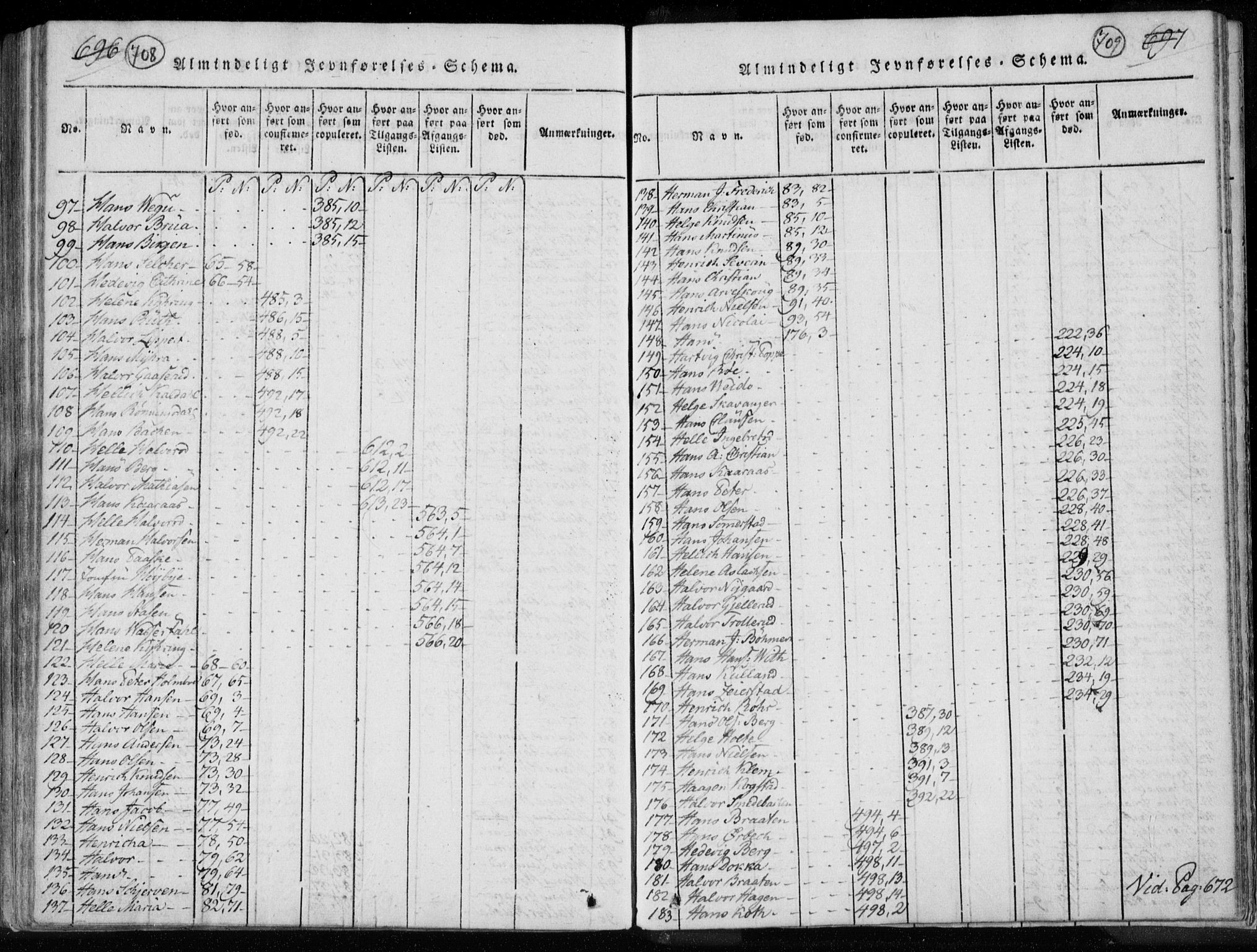 Kongsberg kirkebøker, AV/SAKO-A-22/F/Fa/L0008: Ministerialbok nr. I 8, 1816-1839, s. 708-709