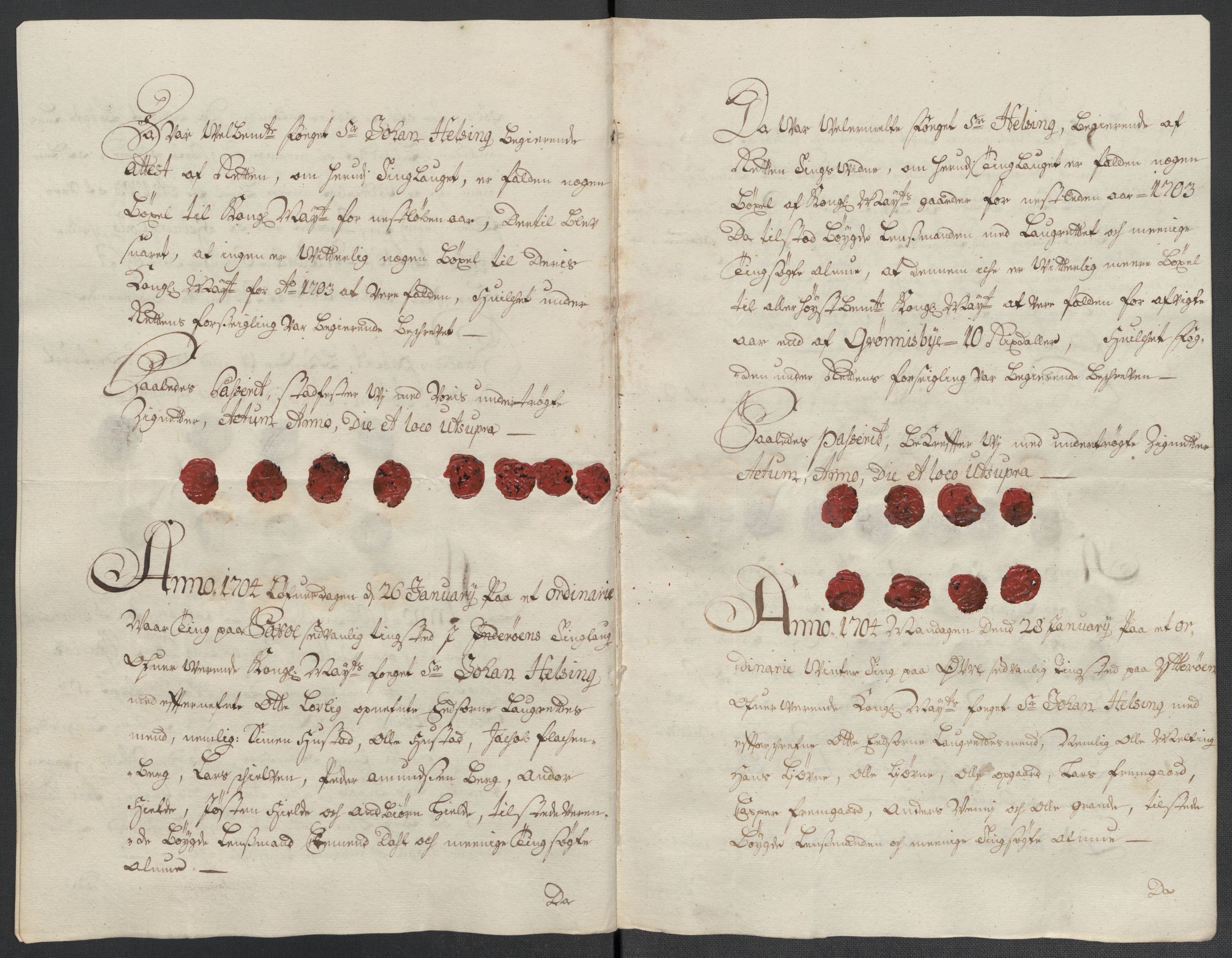 Rentekammeret inntil 1814, Reviderte regnskaper, Fogderegnskap, RA/EA-4092/R63/L4313: Fogderegnskap Inderøy, 1703-1704, s. 195