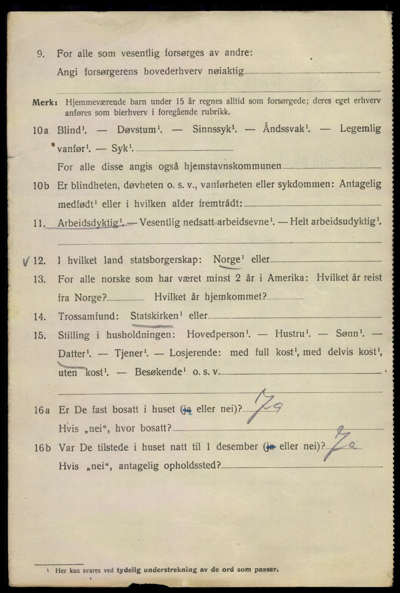 SAO, Folketelling 1920 for 0301 Kristiania kjøpstad, 1920, s. 598368