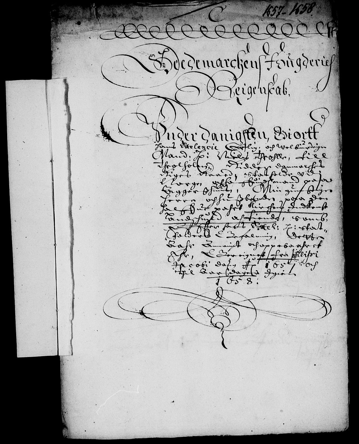 Rentekammeret inntil 1814, Reviderte regnskaper, Lensregnskaper, RA/EA-5023/R/Rb/Rba/L0246: Akershus len, 1657-1659