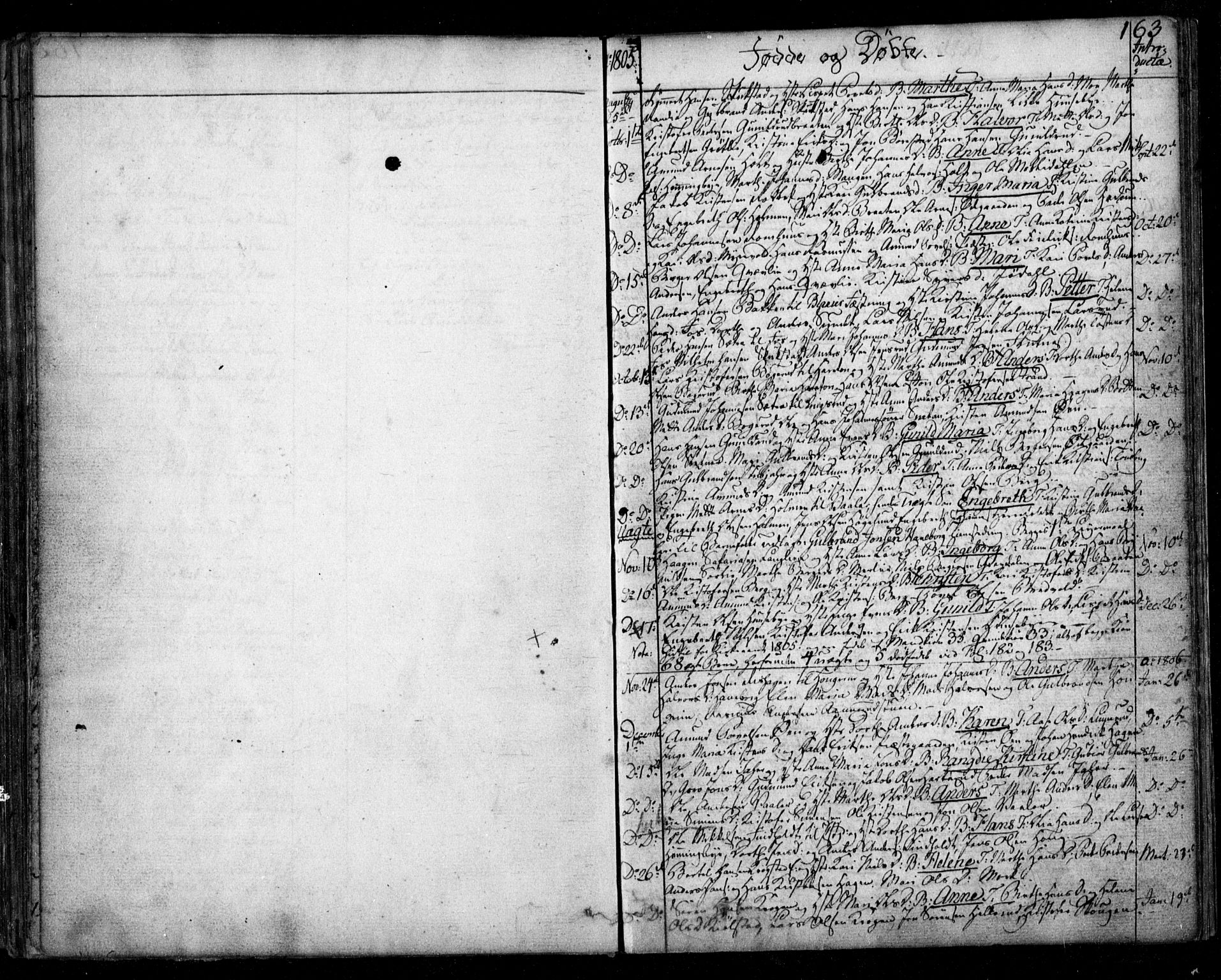 Aurskog prestekontor Kirkebøker, SAO/A-10304a/F/Fa/L0003: Ministerialbok nr. I 3, 1767-1807, s. 163
