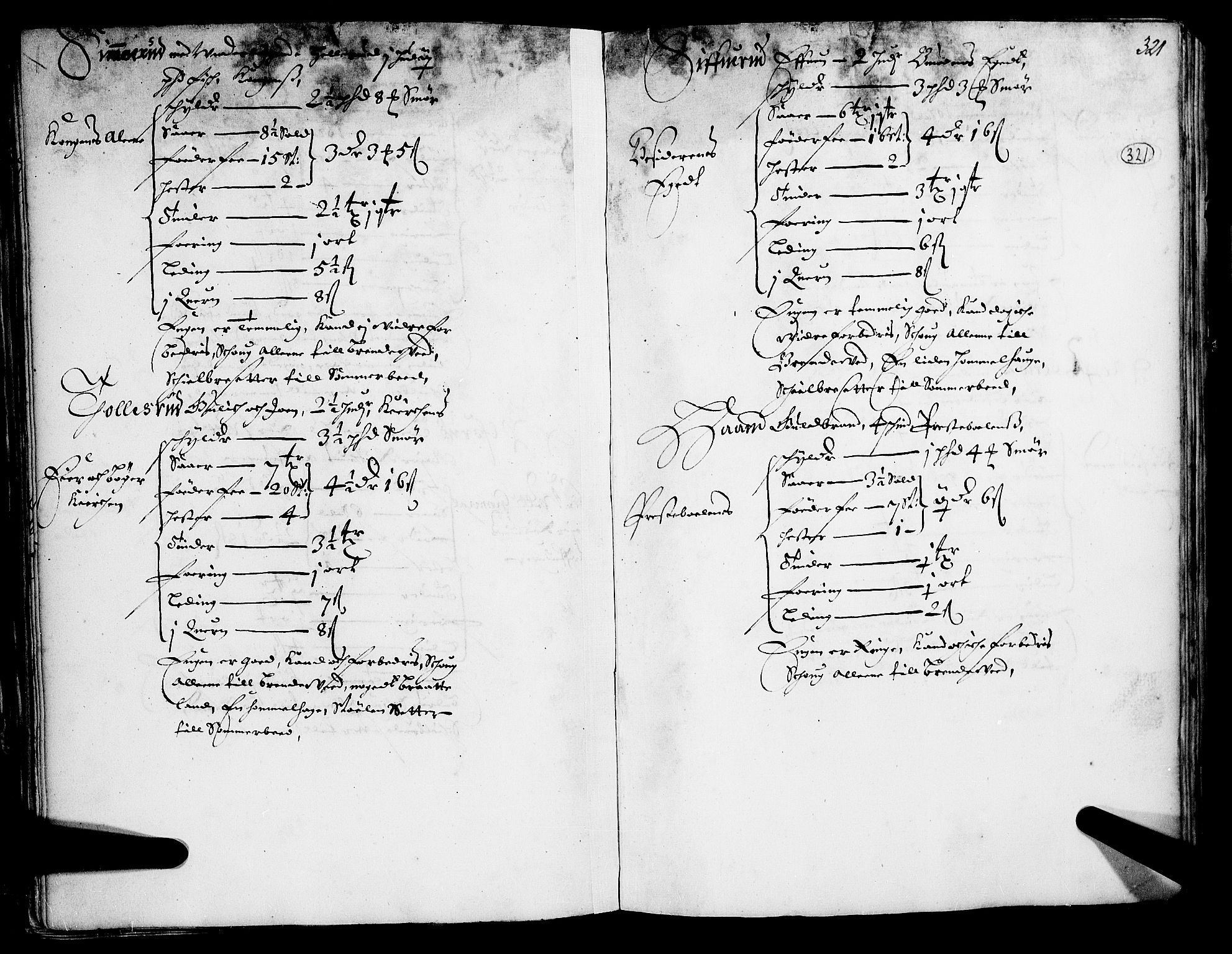 Rentekammeret inntil 1814, Realistisk ordnet avdeling, AV/RA-EA-4070/N/Nb/Nba/L0015: Gudbrandsdalen fogderi, 2. del, 1668, s. 320b-321a