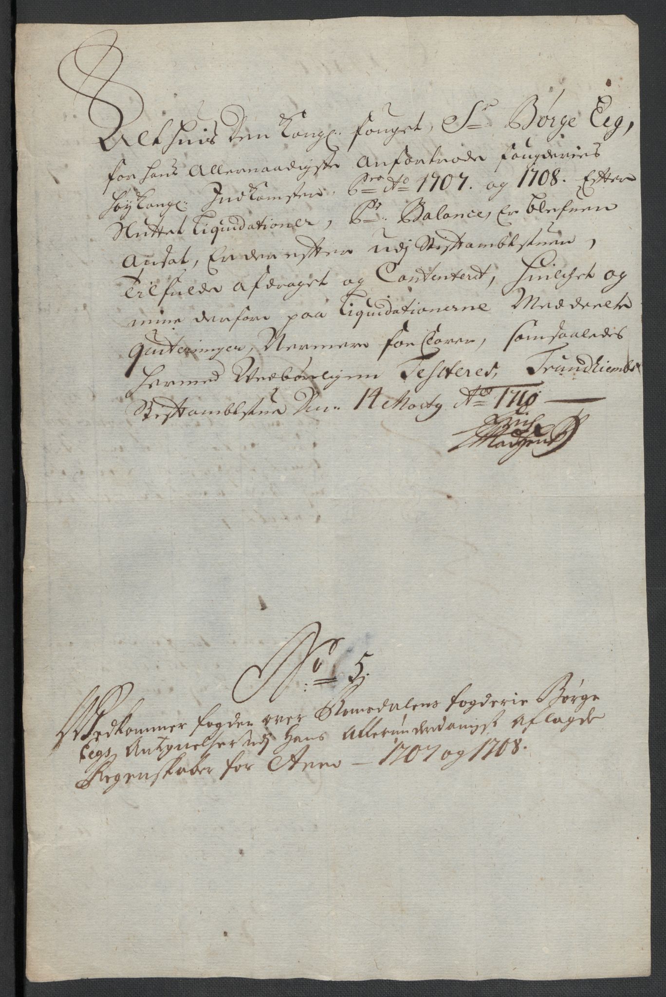 Rentekammeret inntil 1814, Reviderte regnskaper, Fogderegnskap, RA/EA-4092/R55/L3658: Fogderegnskap Romsdal, 1707-1708, s. 369