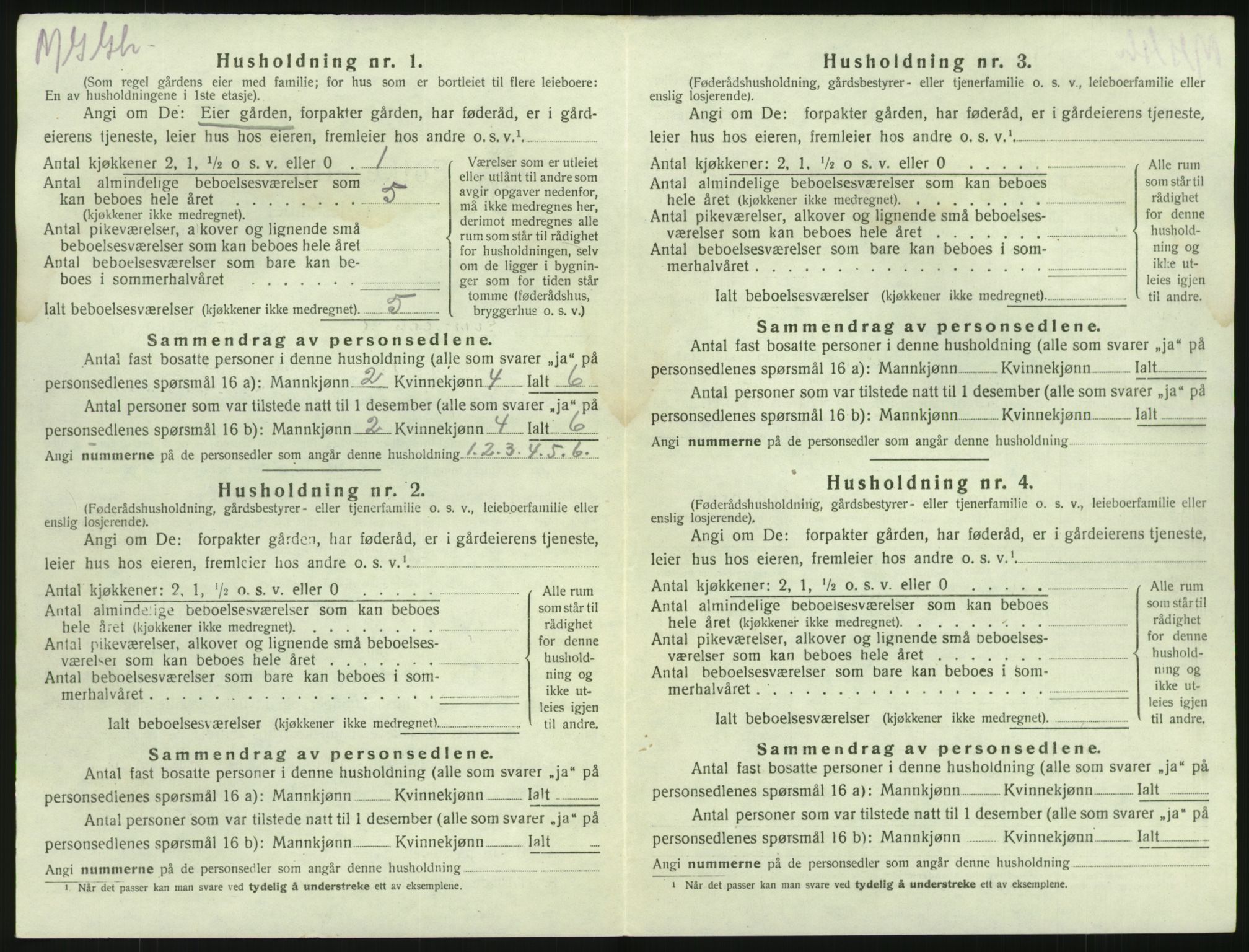 SAKO, Folketelling 1920 for 0726 Brunlanes herred, 1920, s. 936