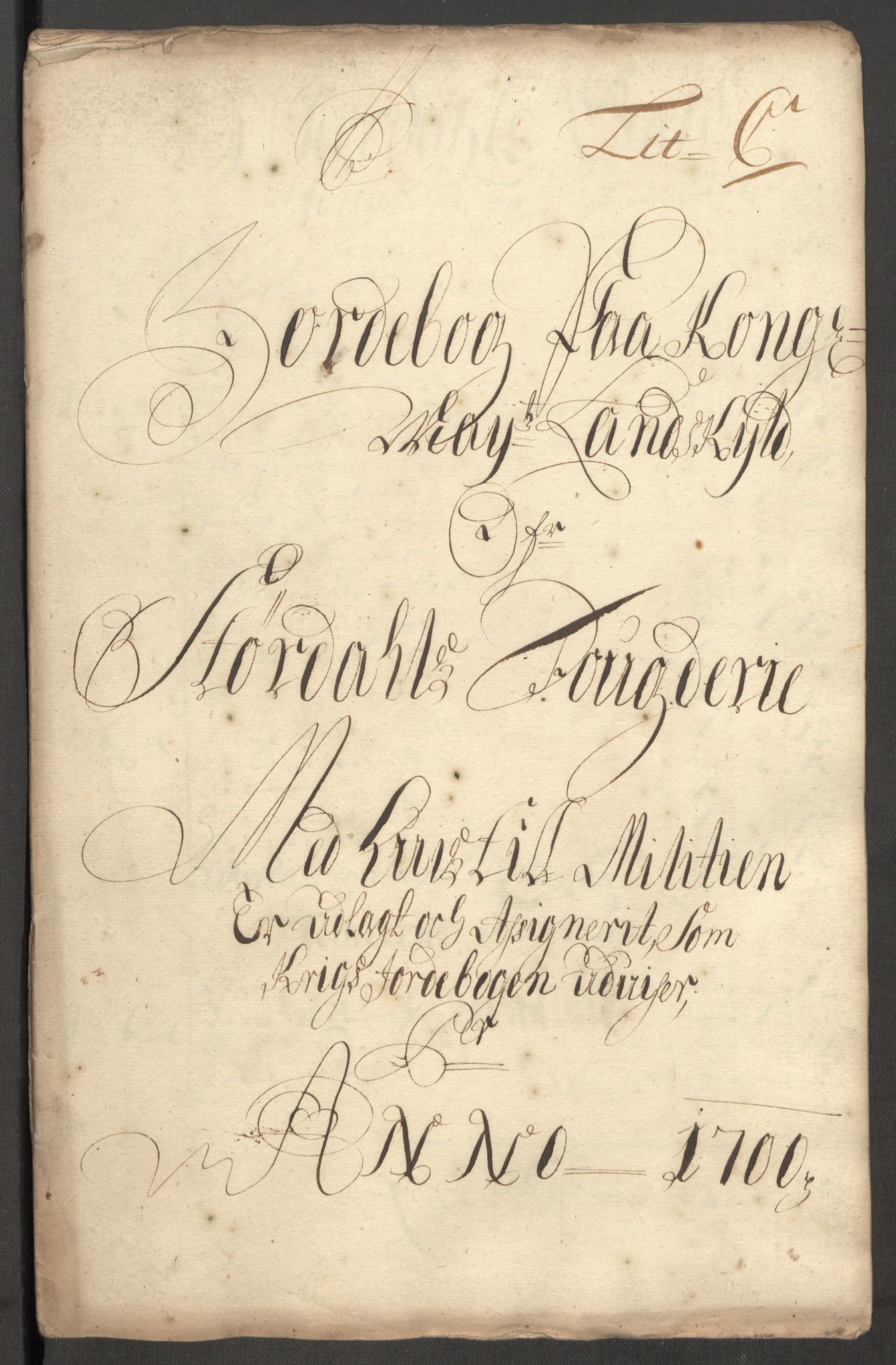 Rentekammeret inntil 1814, Reviderte regnskaper, Fogderegnskap, RA/EA-4092/R62/L4192: Fogderegnskap Stjørdal og Verdal, 1700, s. 130