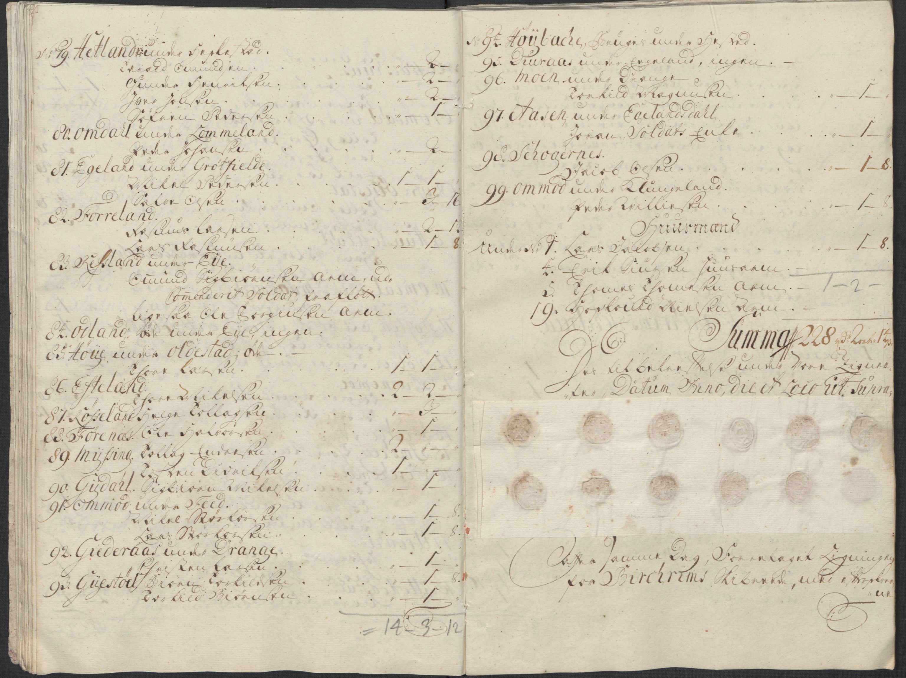 Rentekammeret inntil 1814, Reviderte regnskaper, Fogderegnskap, AV/RA-EA-4092/R46/L2743: Fogderegnskap Jæren og Dalane, 1718, s. 57