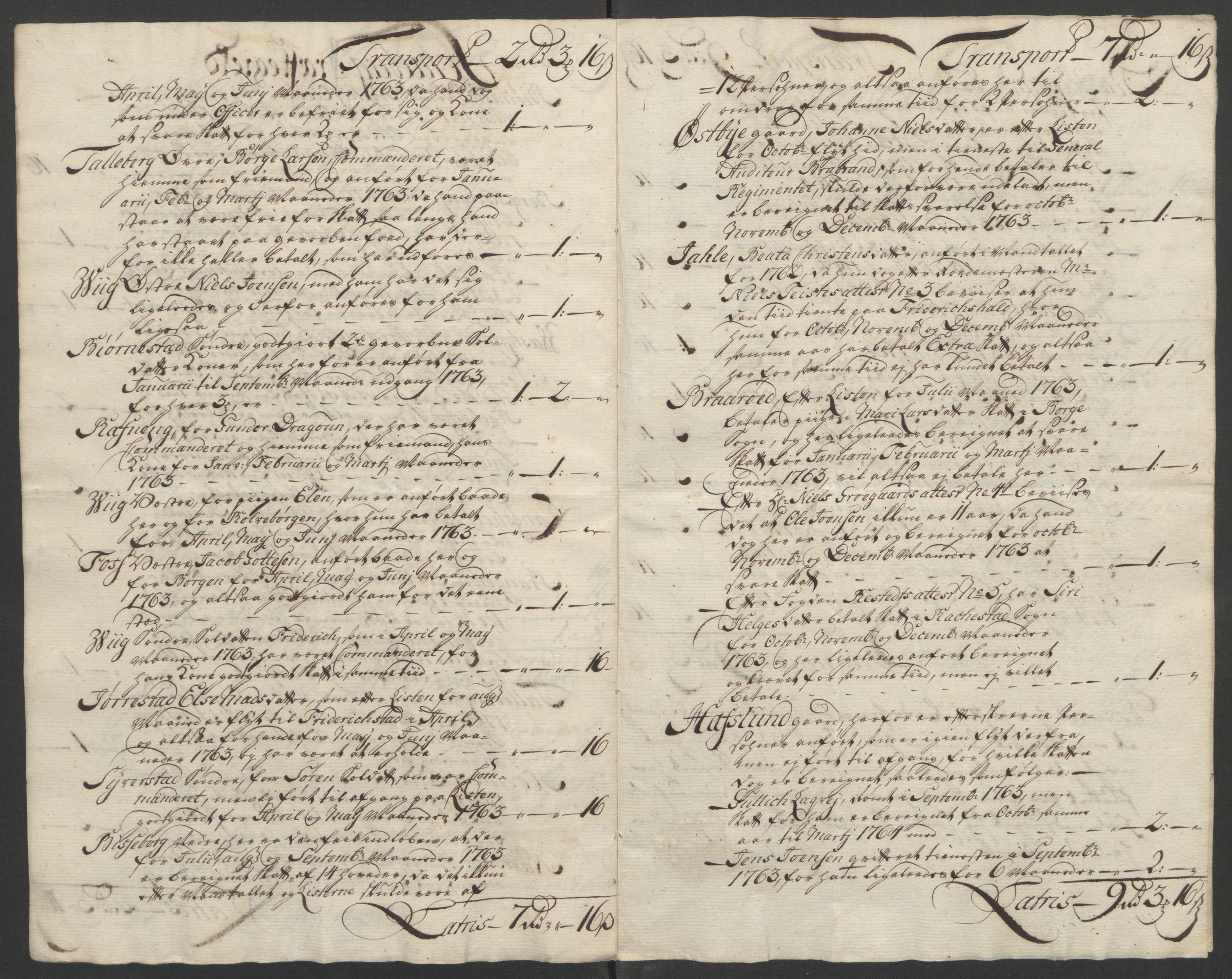 Rentekammeret inntil 1814, Reviderte regnskaper, Fogderegnskap, RA/EA-4092/R01/L0097: Ekstraskatten Idd og Marker, 1756-1767, s. 223