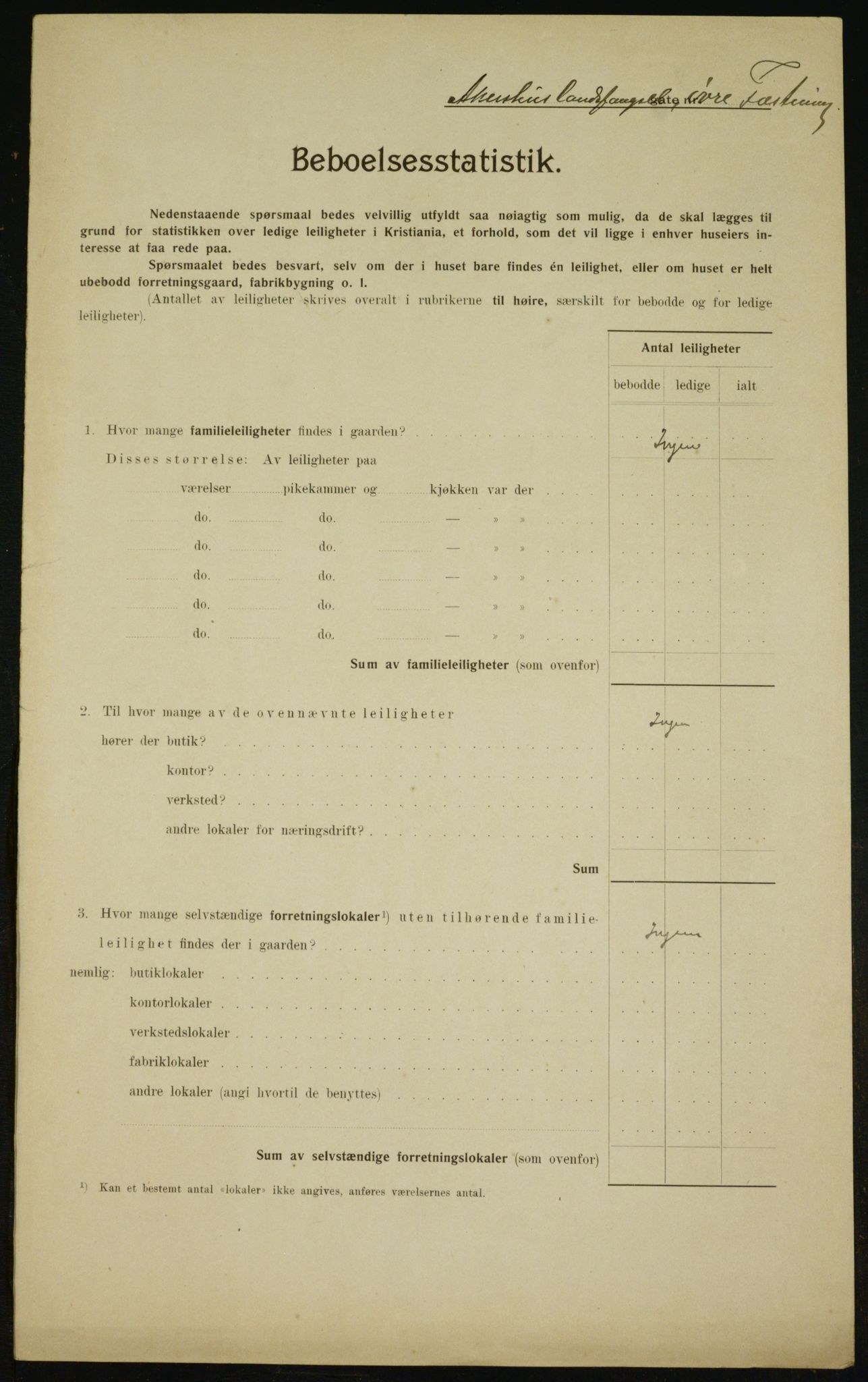 OBA, Kommunal folketelling 1.2.1910 for Kristiania, 1910, s. 22758