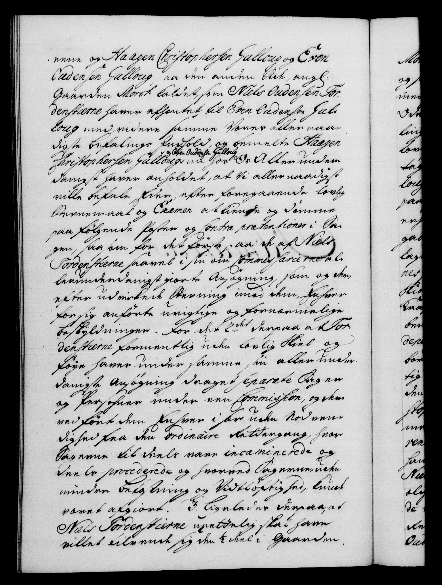 Danske Kanselli 1572-1799, AV/RA-EA-3023/F/Fc/Fca/Fcab/L0028: Norske tegnelser, 1738-1740, s. 223b