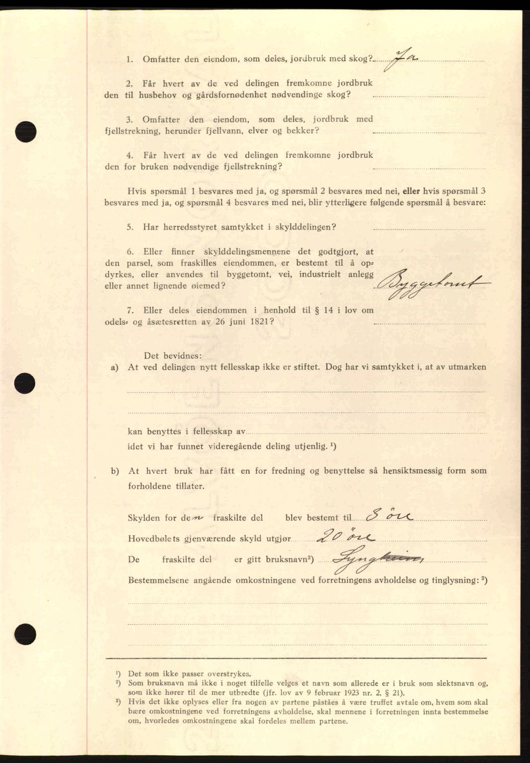 Romsdal sorenskriveri, SAT/A-4149/1/2/2C: Pantebok nr. A4, 1937-1938, Dagboknr: 2518/1937