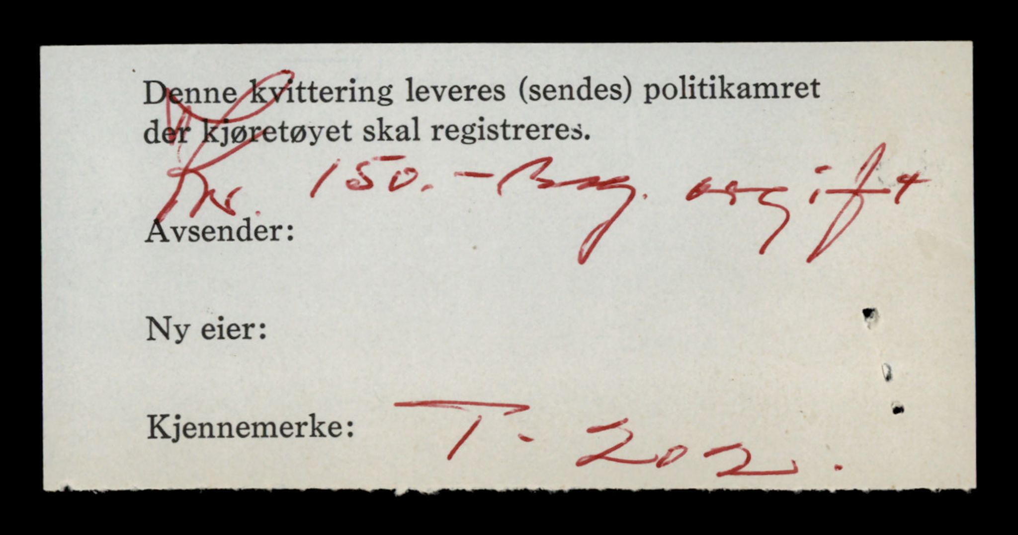 Møre og Romsdal vegkontor - Ålesund trafikkstasjon, SAT/A-4099/F/Fe/L0002: Registreringskort for kjøretøy T 128 - T 231, 1927-1998, s. 2237