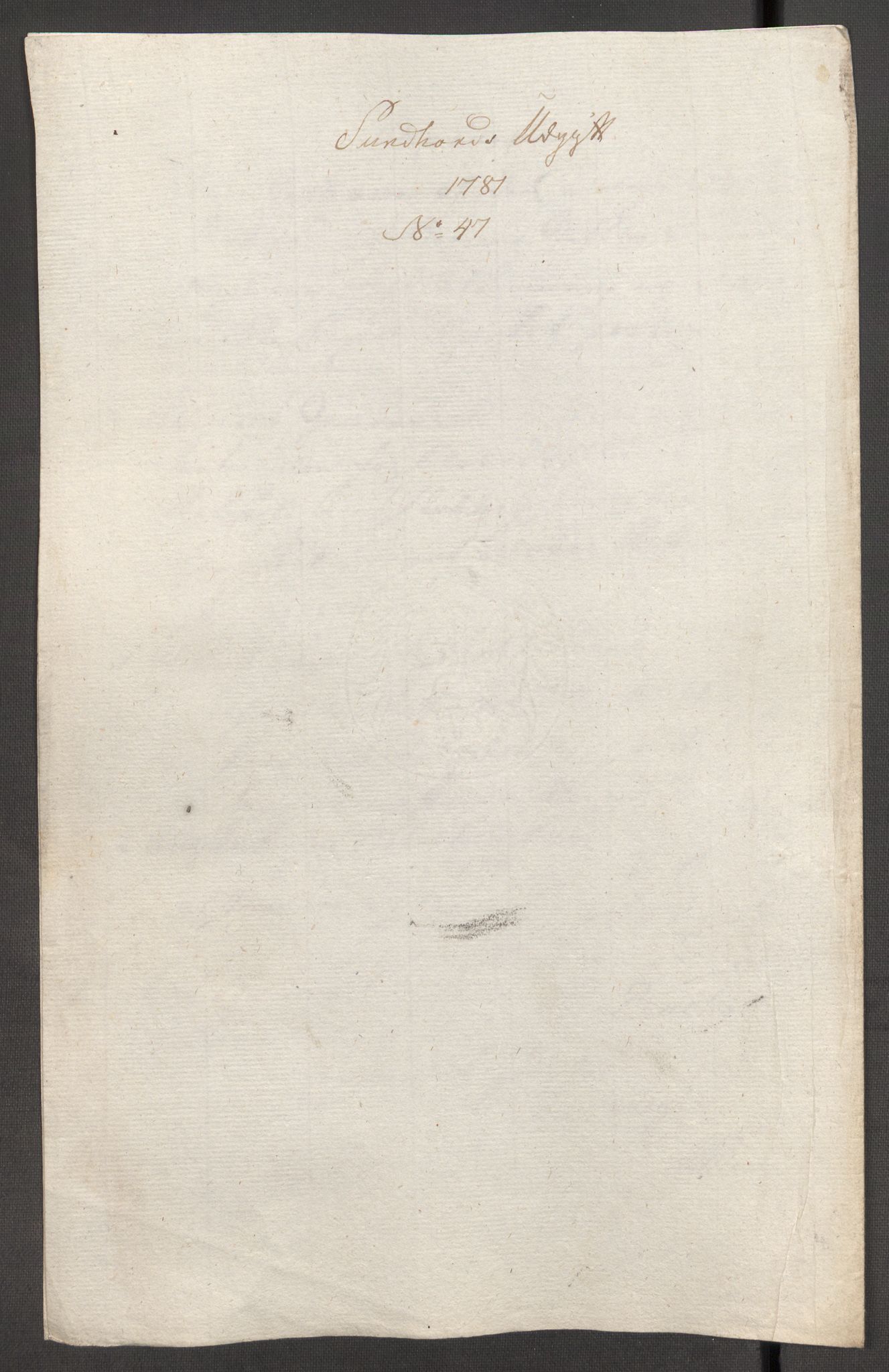 Rentekammeret inntil 1814, Reviderte regnskaper, Fogderegnskap, RA/EA-4092/R48/L3097: Fogderegnskap Sunnhordland og Hardanger, 1781, s. 316