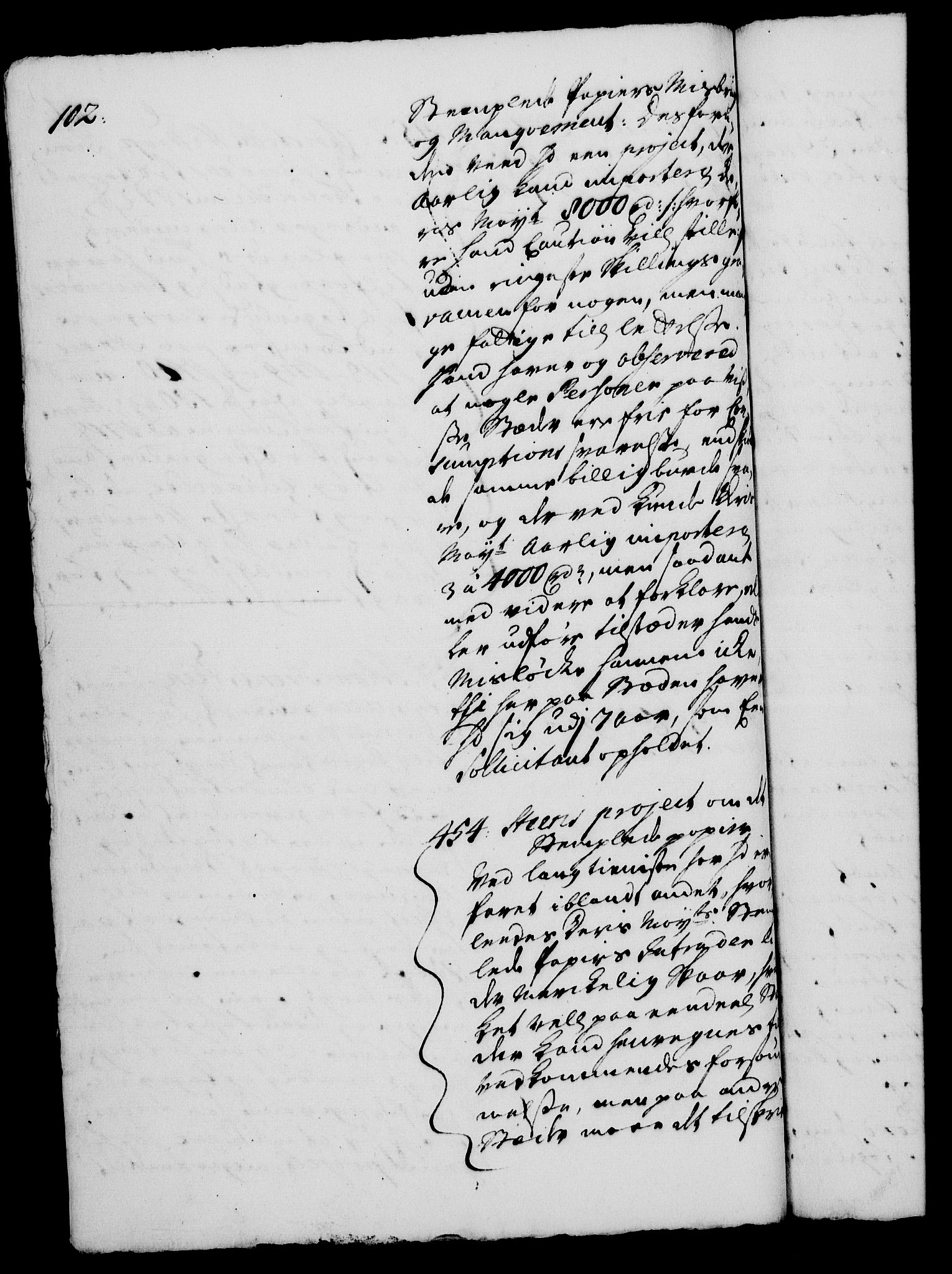 Rentekammeret, Kammerkanselliet, RA/EA-3111/G/Gh/Gha/L0002: Norsk ekstraktmemorialprotokoll, sak. 376-599 (merket RK 53.47), 1720, s. 102