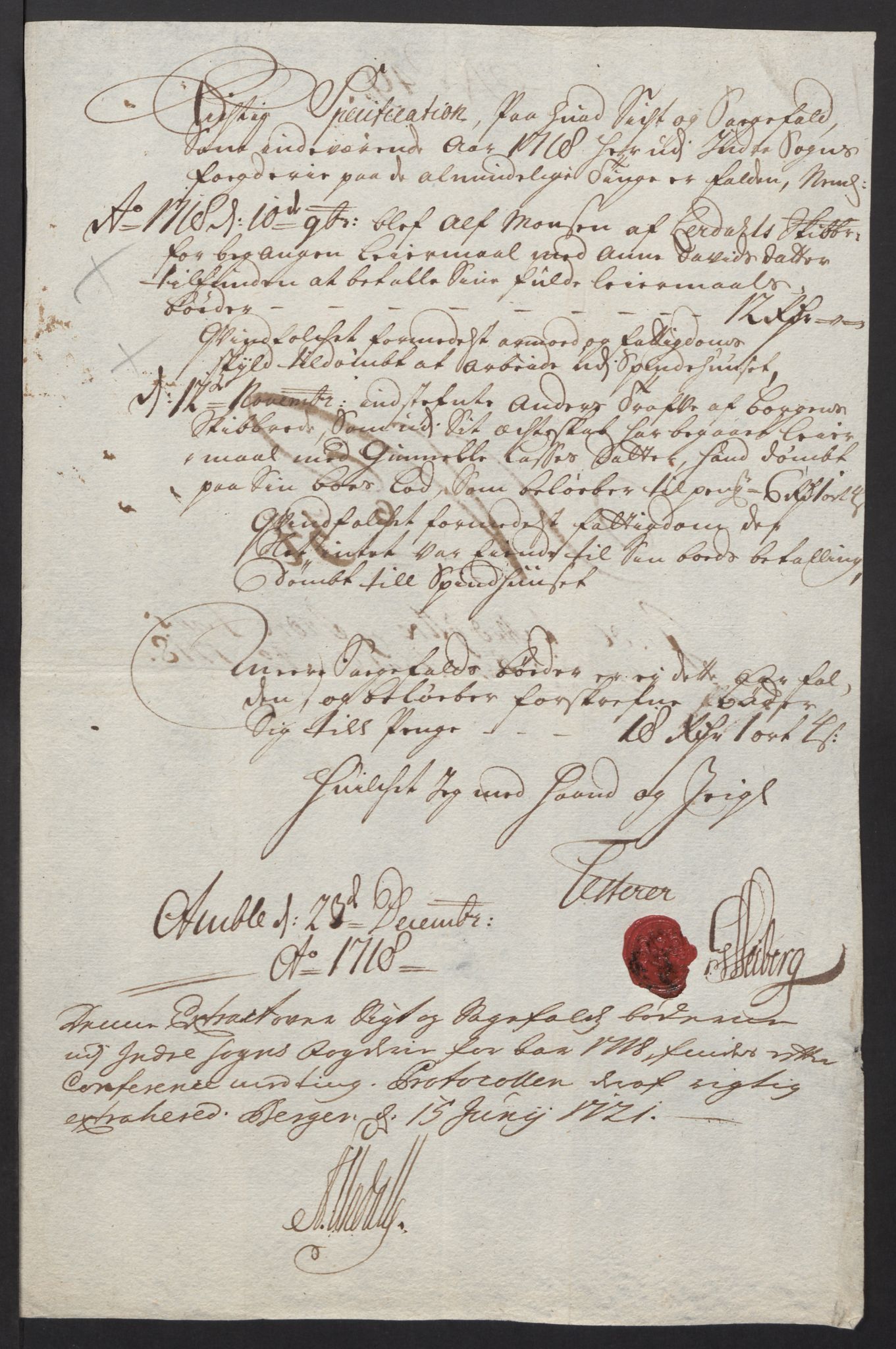 Rentekammeret inntil 1814, Reviderte regnskaper, Fogderegnskap, AV/RA-EA-4092/R52/L3321: Fogderegnskap Sogn, 1717-1718, s. 695