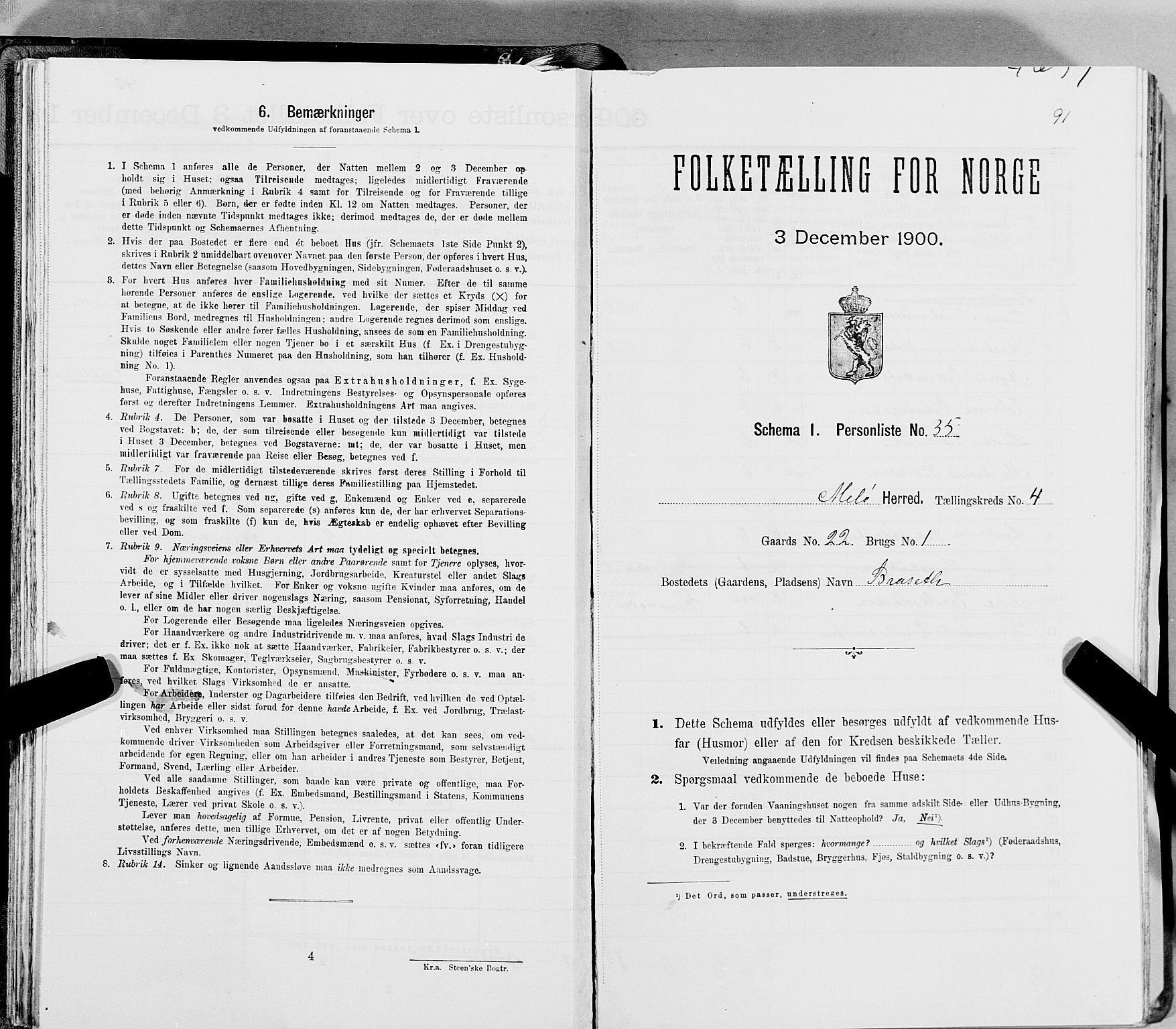 SAT, Folketelling 1900 for 1837 Meløy herred, 1900, s. 594
