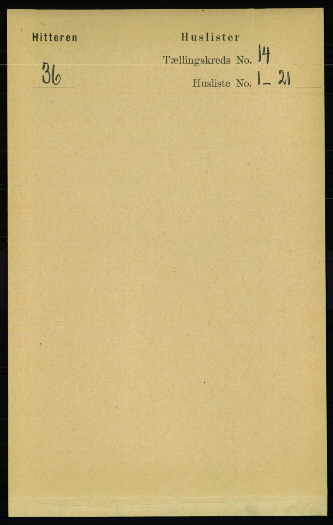 RA, Folketelling 1891 for 1617 Hitra herred, 1891, s. 2953
