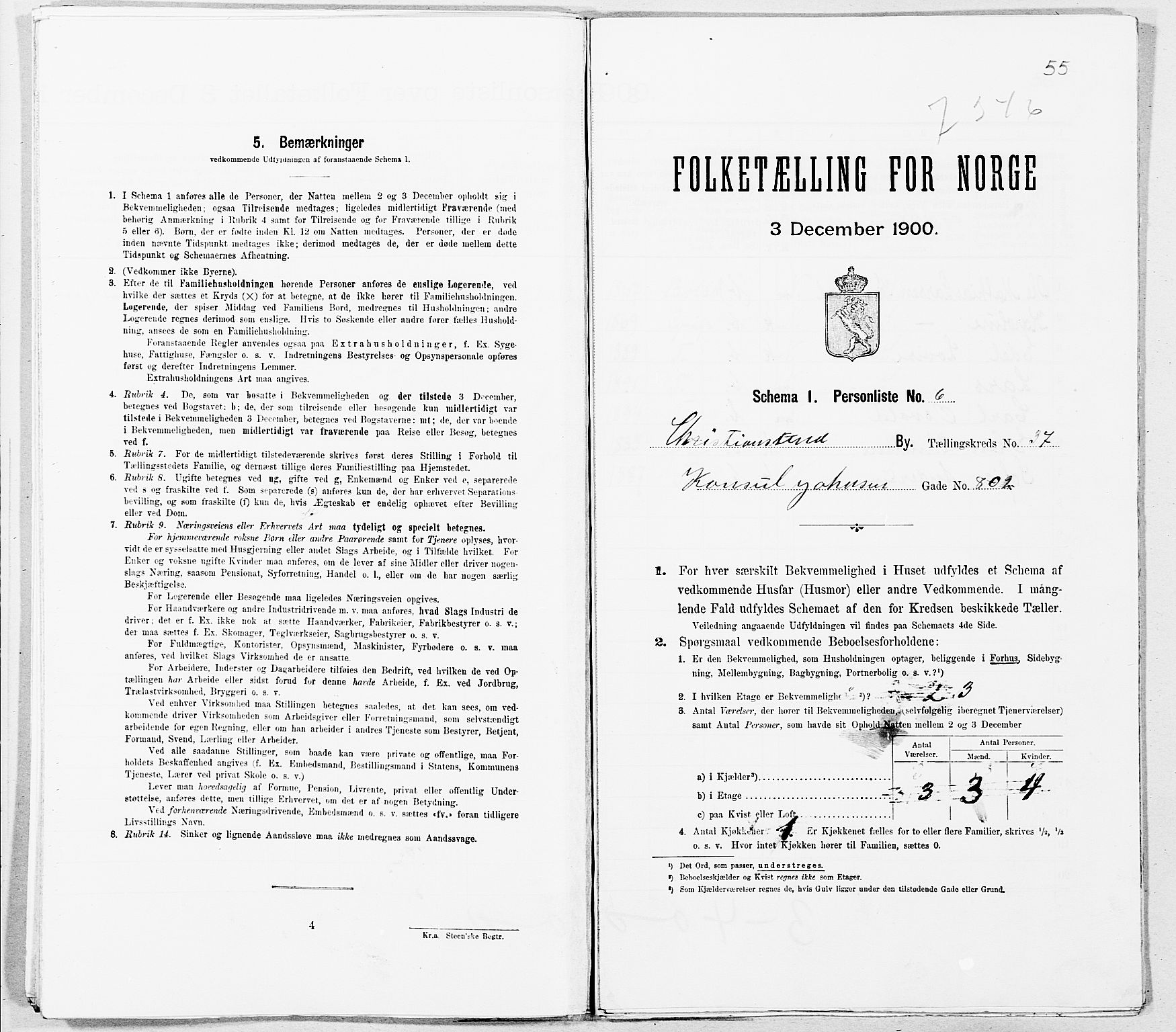 SAT, Folketelling 1900 for 1503 Kristiansund kjøpstad, 1900, s. 4397