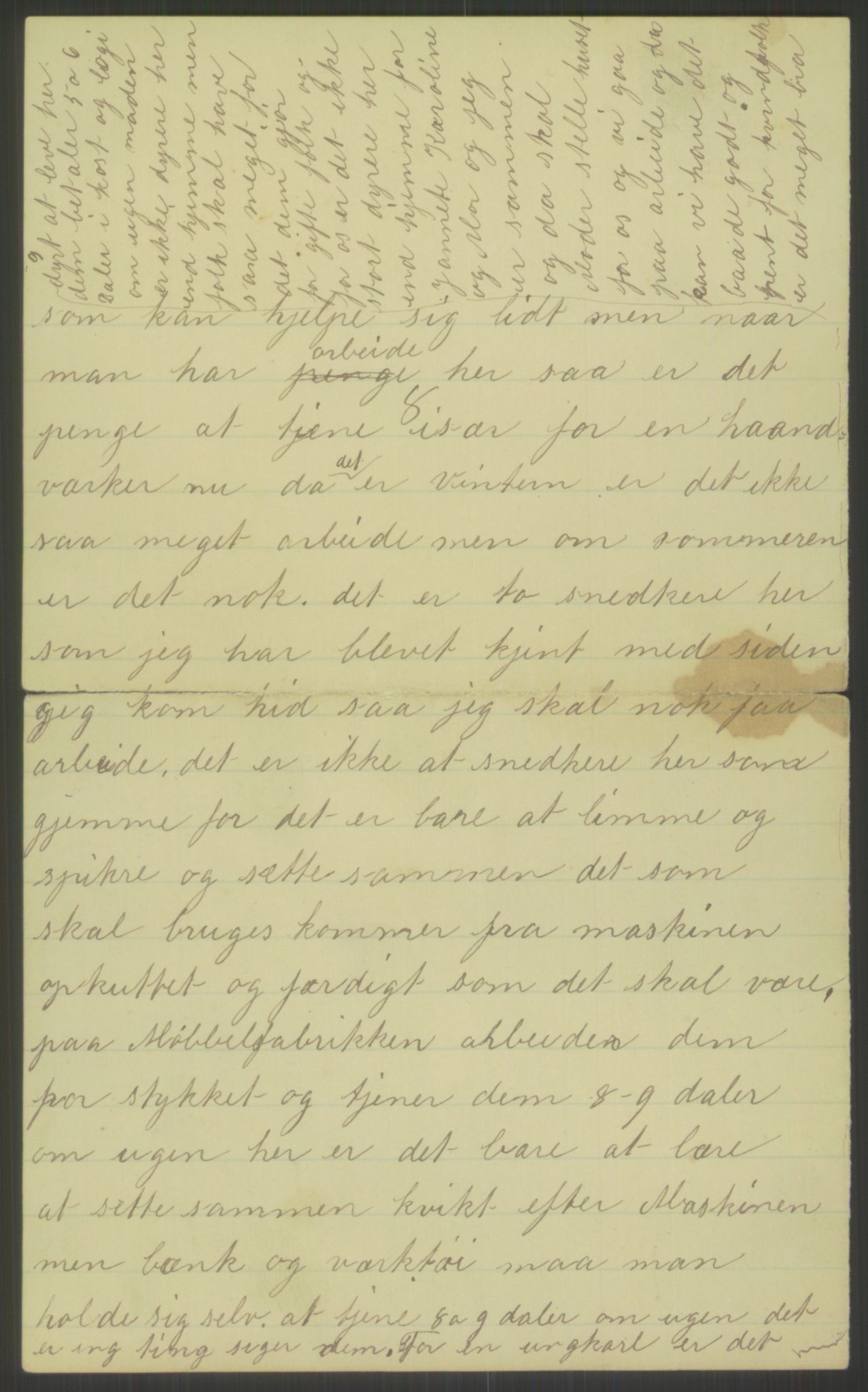 Samlinger til kildeutgivelse, Amerikabrevene, AV/RA-EA-4057/F/L0021: Innlån fra Buskerud: Michalsen - Ål bygdearkiv, 1838-1914, s. 26