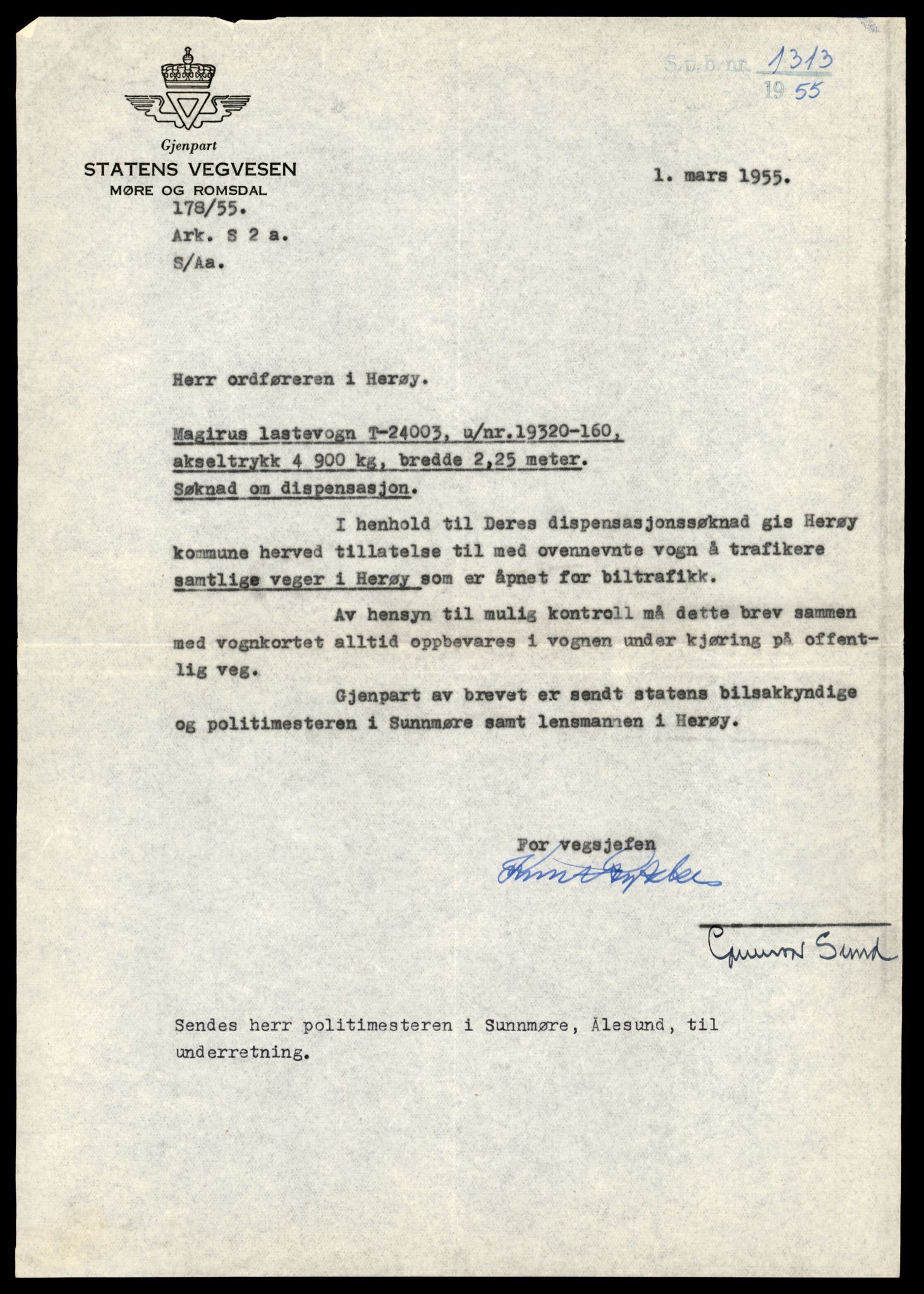 Møre og Romsdal vegkontor - Ålesund trafikkstasjon, AV/SAT-A-4099/F/Fe/L0033: Registreringskort for kjøretøy T 12151 - T 12474, 1927-1998, s. 359