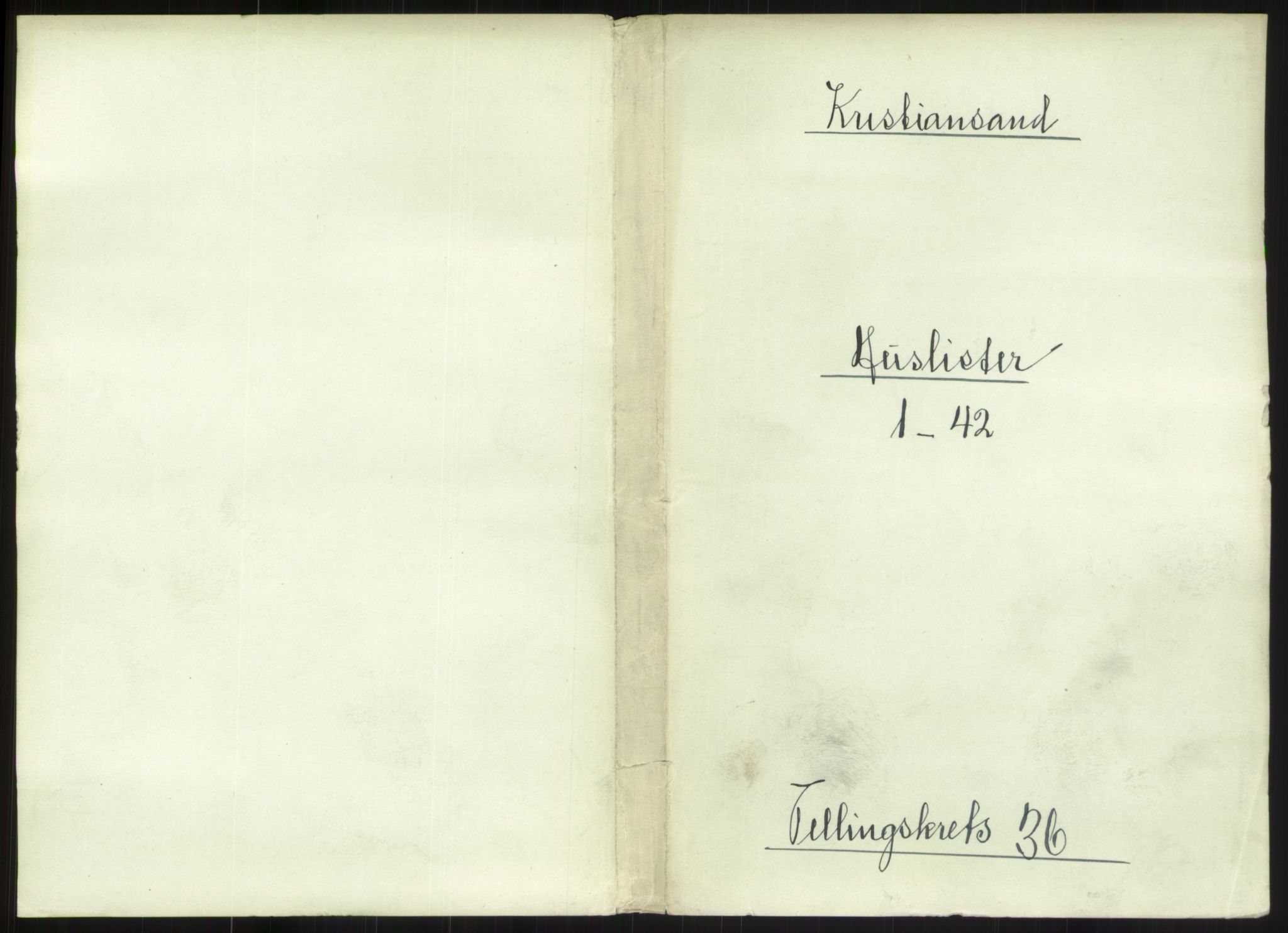 RA, Folketelling 1891 for 1001 Kristiansand kjøpstad, 1891, s. 1880