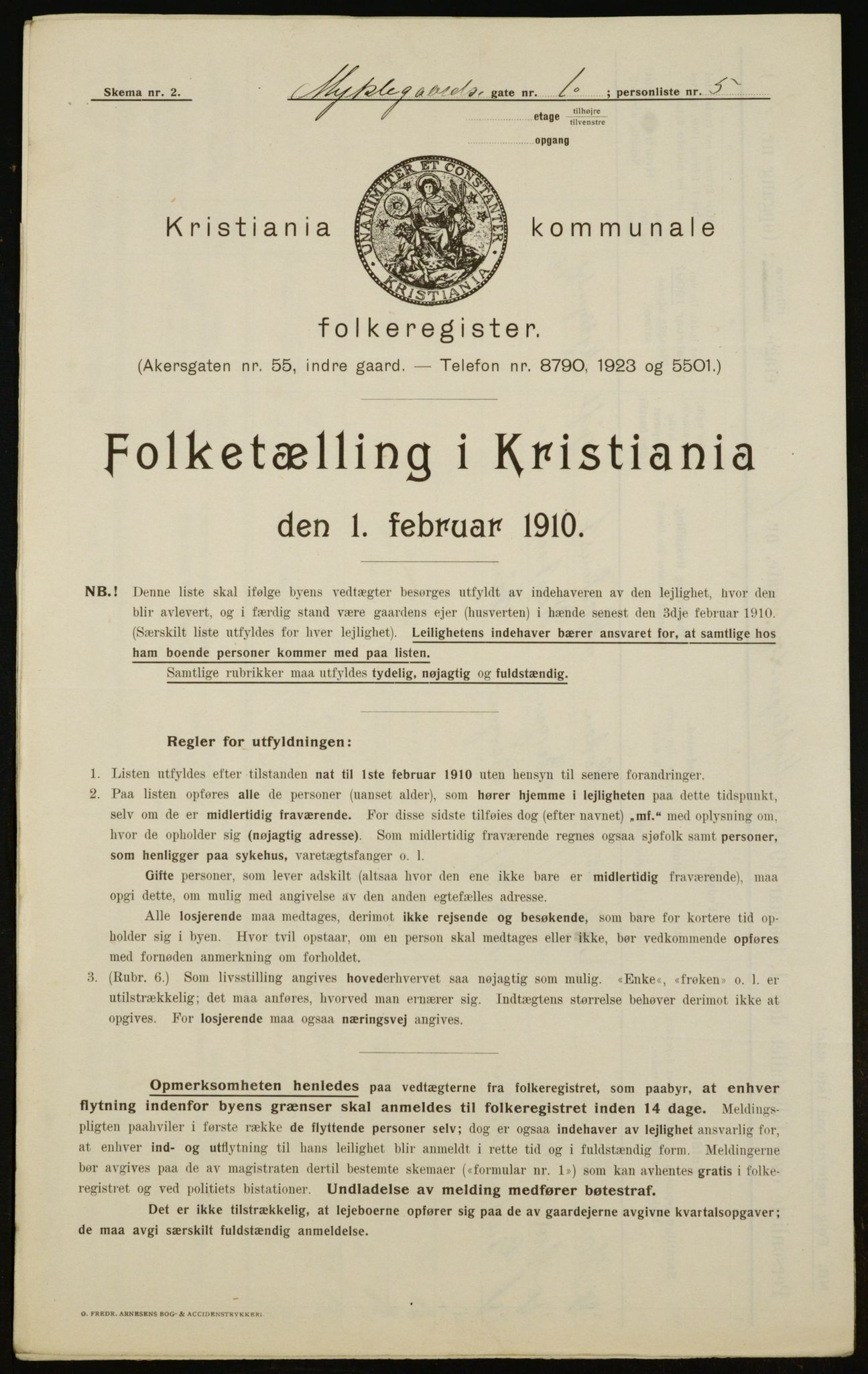 OBA, Kommunal folketelling 1.2.1910 for Kristiania, 1910, s. 65837