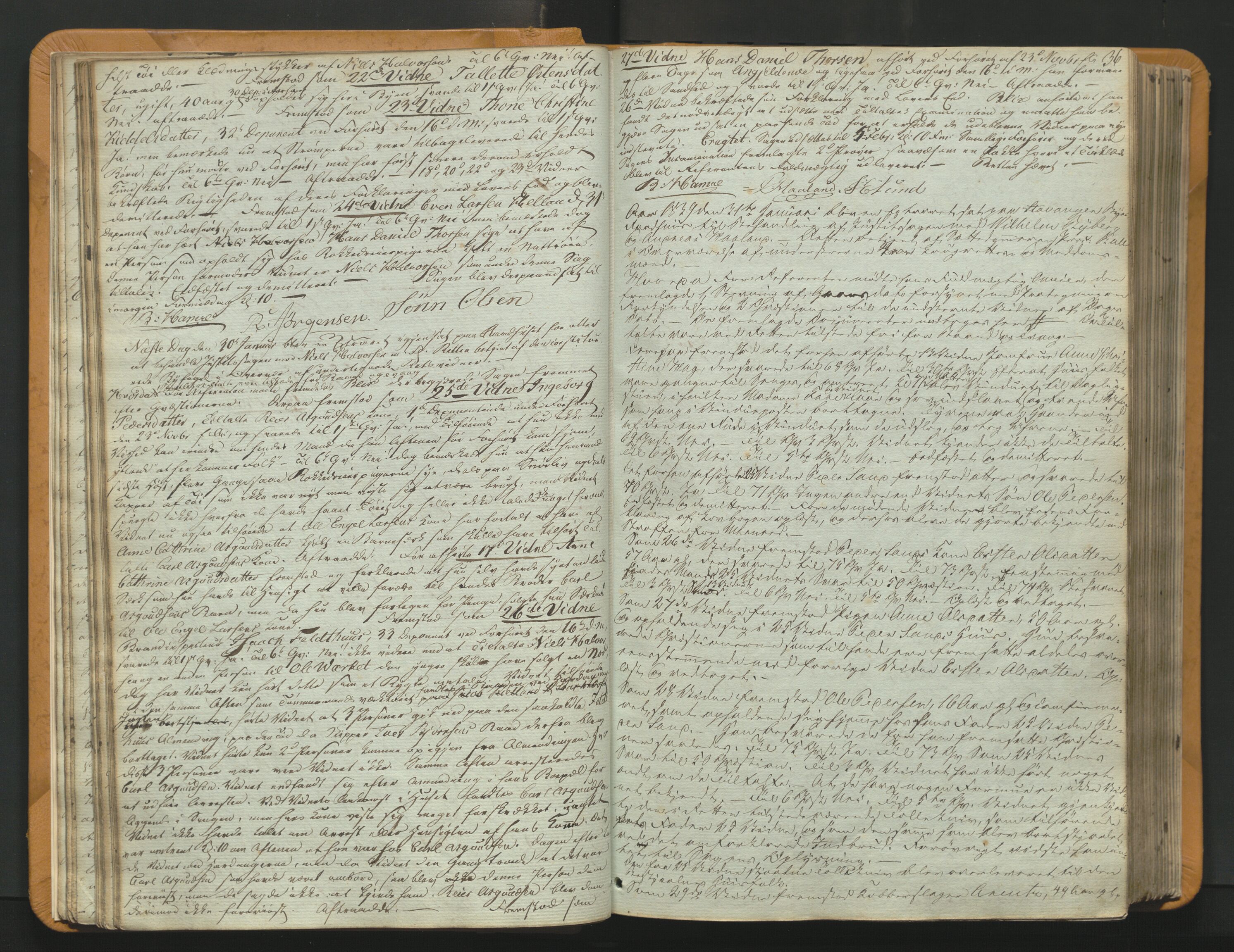 Stavanger byfogd, AV/SAST-A-101408/001/3/30/30BA/L0054: Bytingprotkoll, 1838-1843, s. 35b-36a