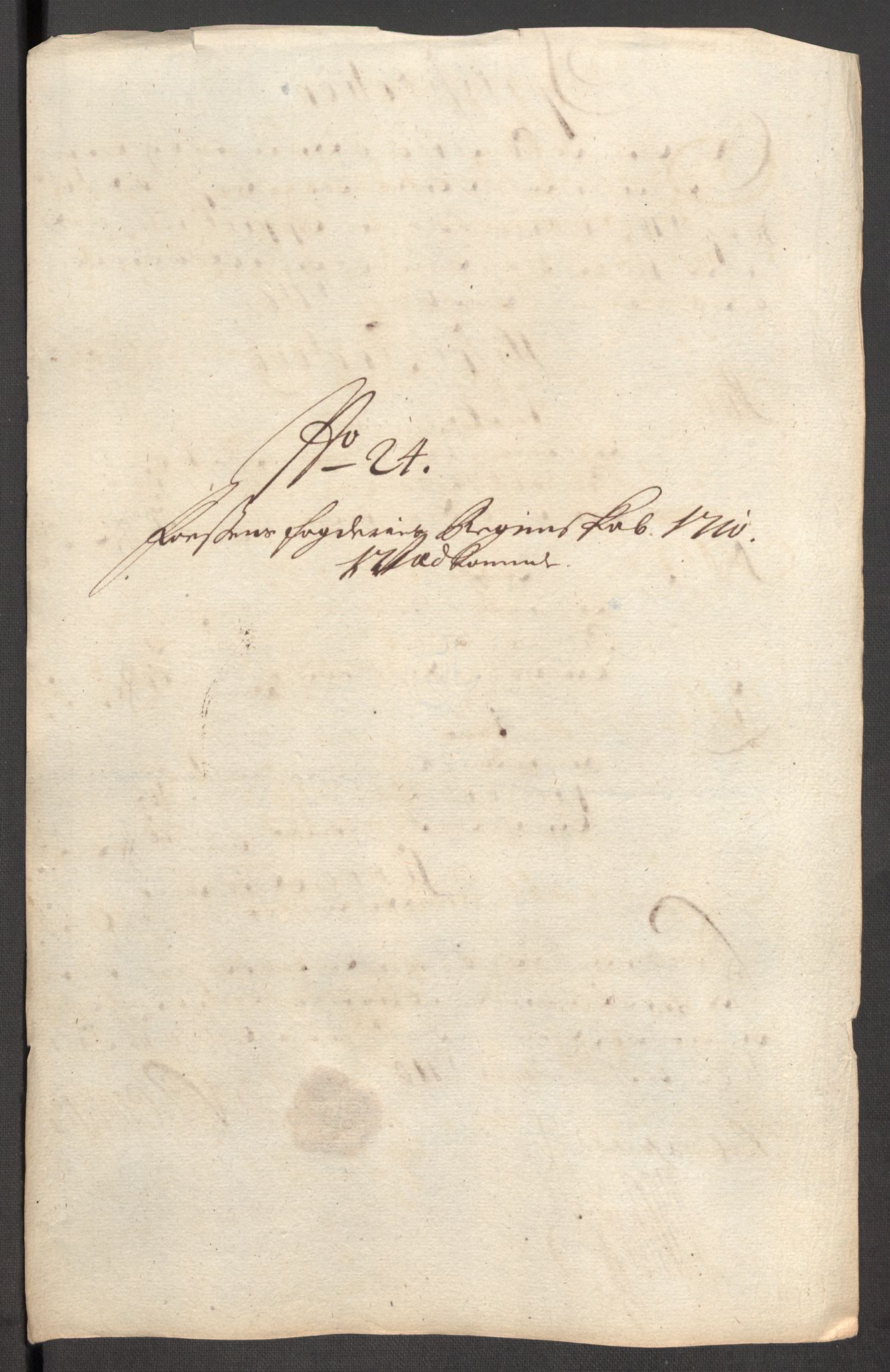 Rentekammeret inntil 1814, Reviderte regnskaper, Fogderegnskap, RA/EA-4092/R57/L3859: Fogderegnskap Fosen, 1710, s. 153