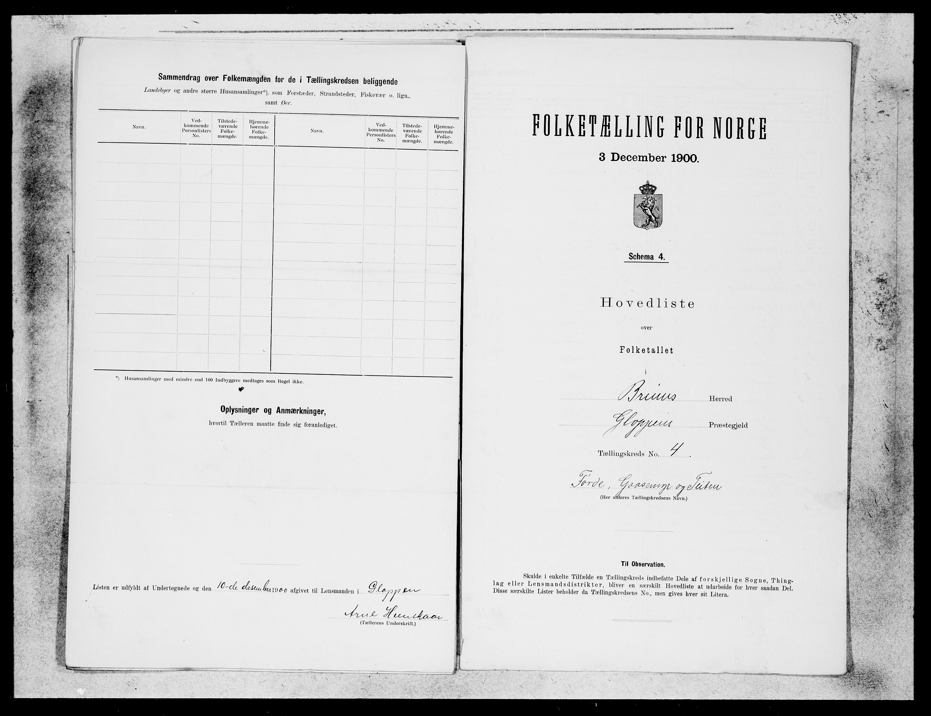 SAB, Folketelling 1900 for 1446 Breim herred, 1900, s. 7