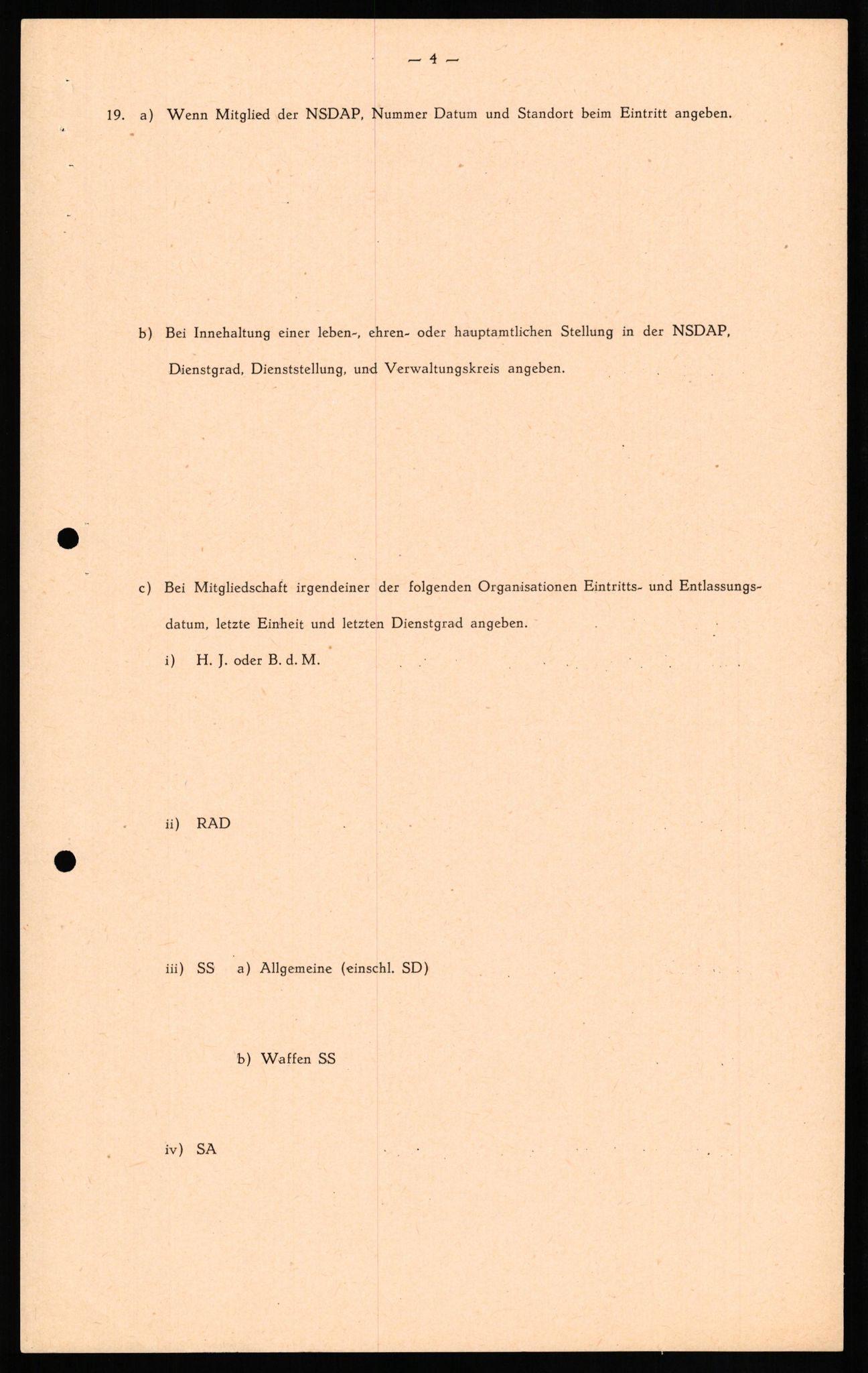 Forsvaret, Forsvarets overkommando II, AV/RA-RAFA-3915/D/Db/L0020: CI Questionaires. Tyske okkupasjonsstyrker i Norge. Tyskere., 1945-1946, s. 418