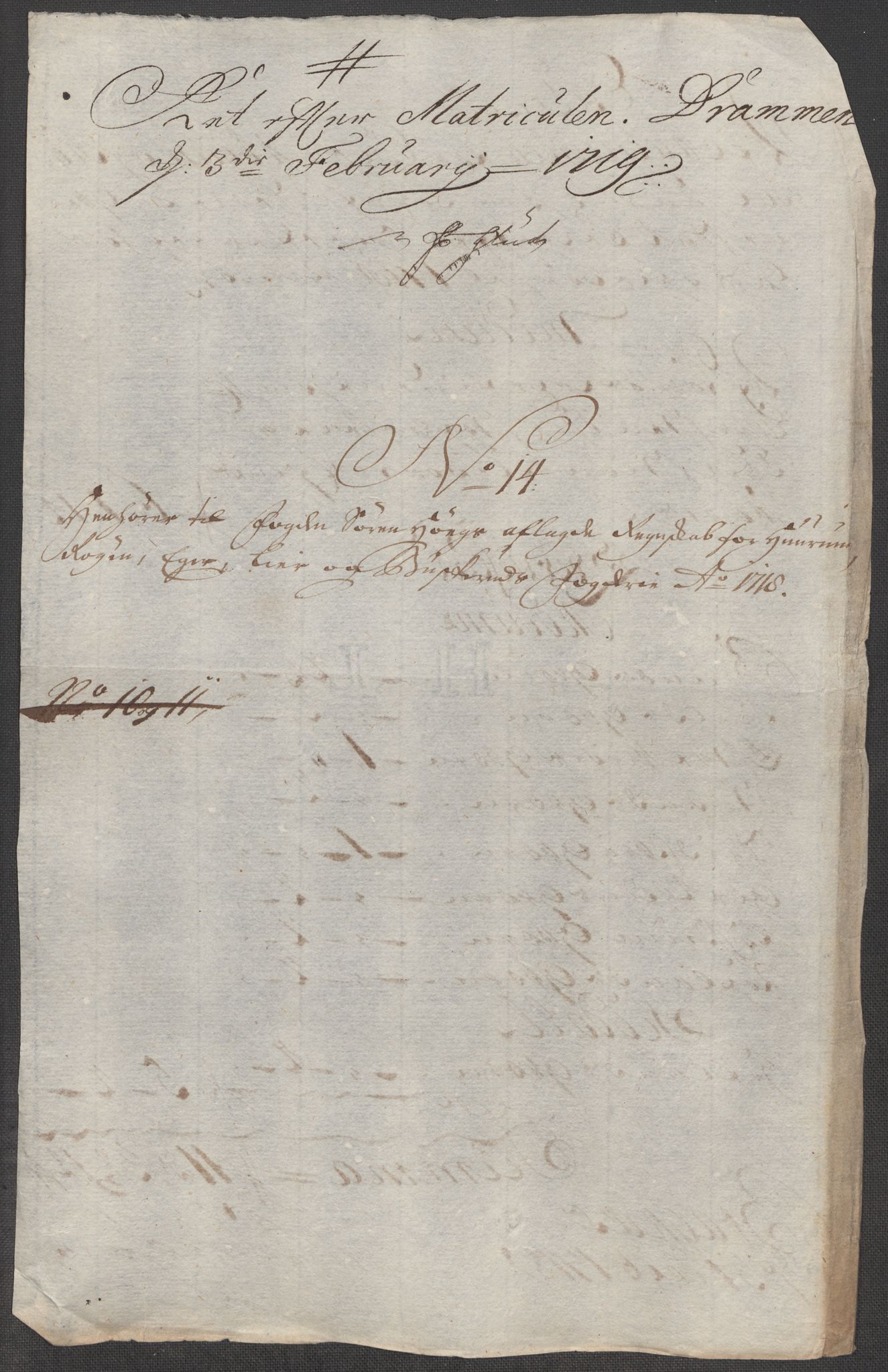 Rentekammeret inntil 1814, Reviderte regnskaper, Fogderegnskap, RA/EA-4092/R31/L1712: Fogderegnskap Hurum, Røyken, Eiker, Lier og Buskerud, 1718, s. 77