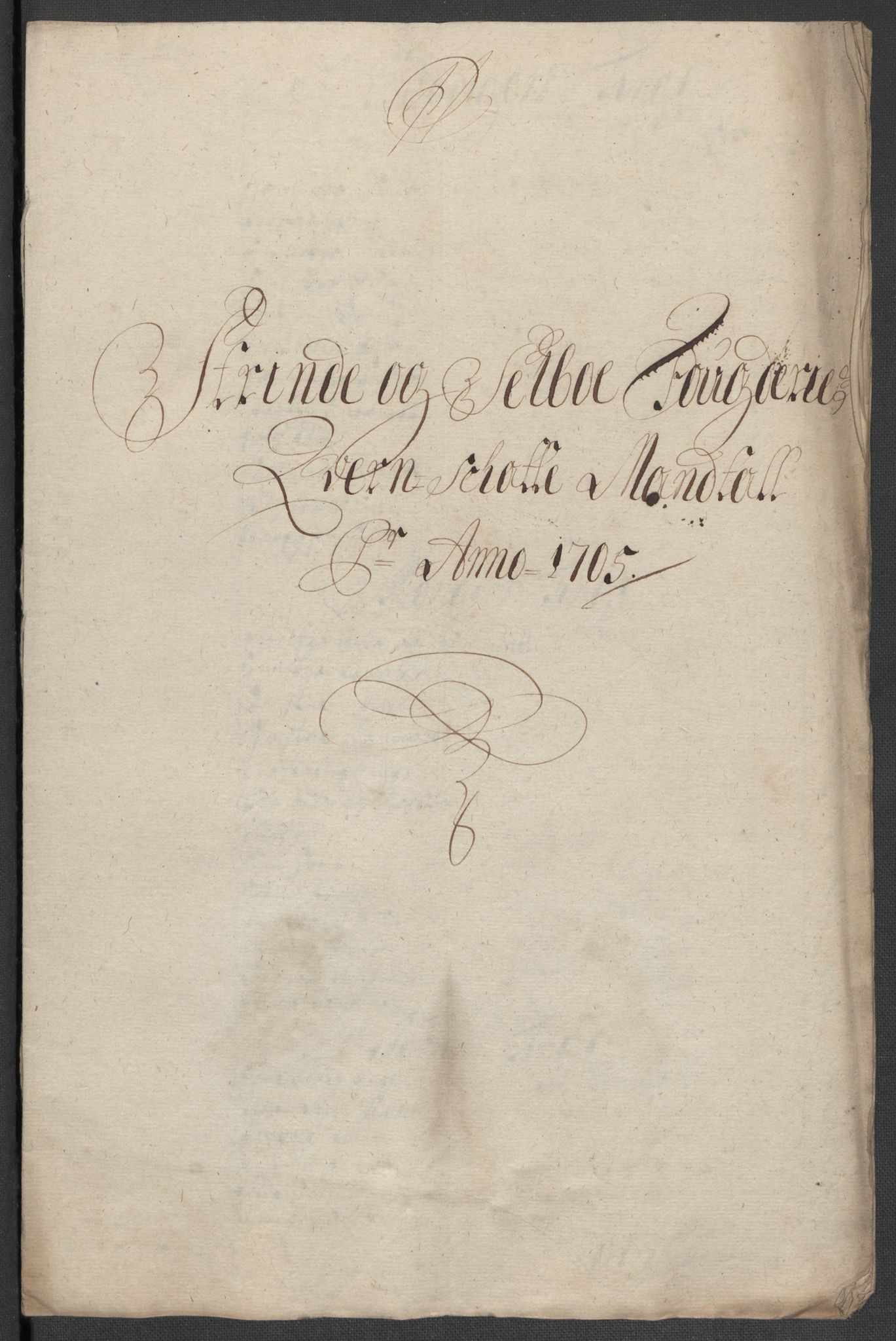 Rentekammeret inntil 1814, Reviderte regnskaper, Fogderegnskap, RA/EA-4092/R61/L4109: Fogderegnskap Strinda og Selbu, 1704-1706, s. 360