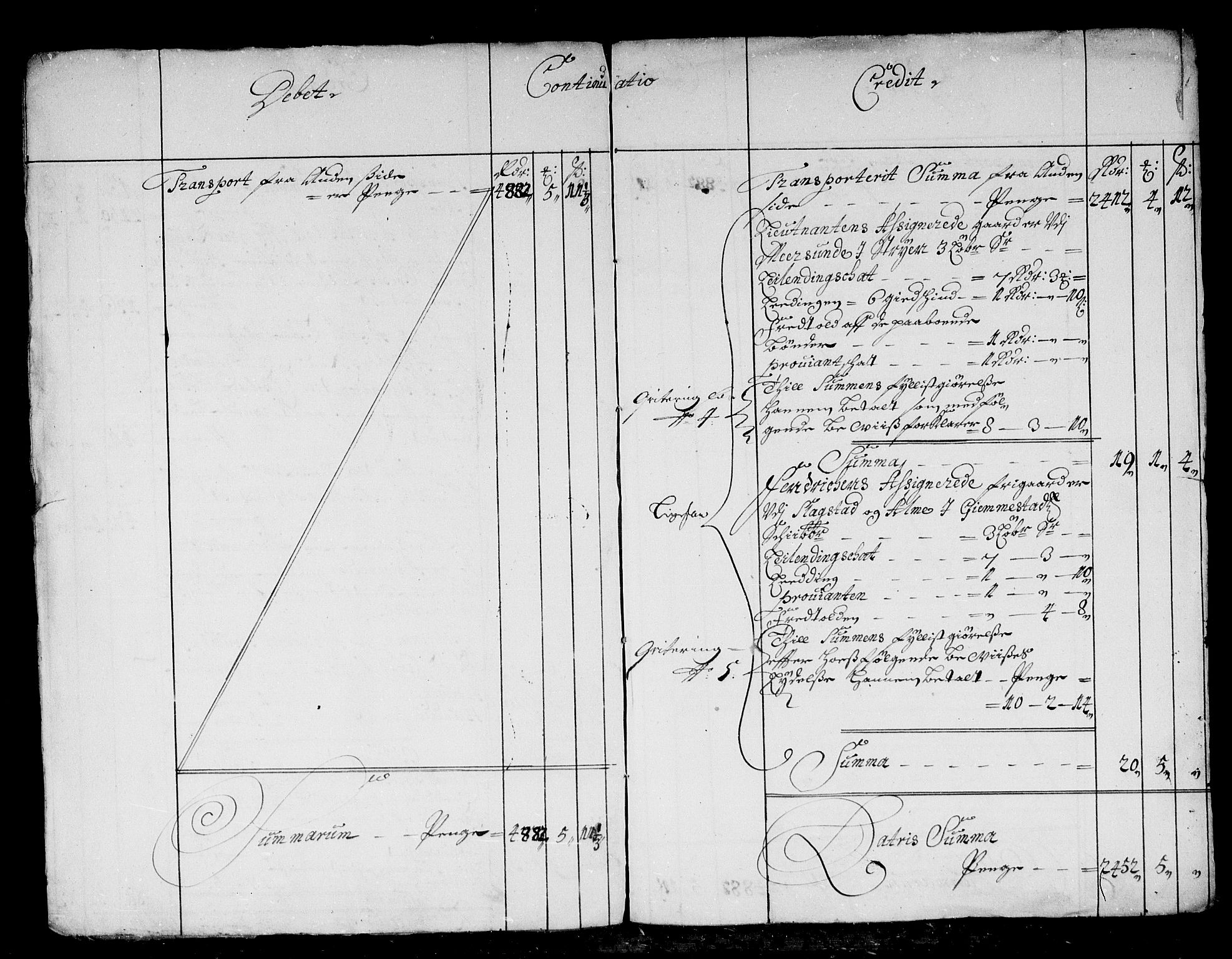 Rentekammeret inntil 1814, Reviderte regnskaper, Stiftamtstueregnskaper, Bergen stiftamt, AV/RA-EA-6043/R/Rc/L0068: Bergen stiftamt, 1683