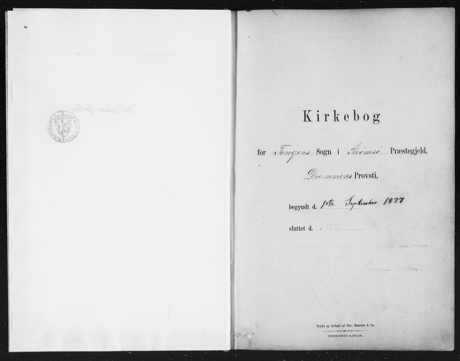Strømsø kirkebøker, SAKO/A-246/F/Fb/L0005: Ministerialbok nr. II 5, 1877-1902