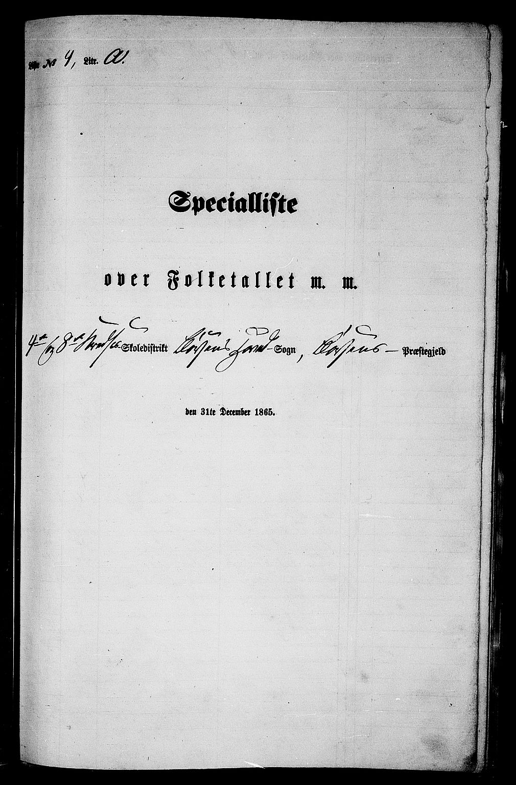 RA, Folketelling 1865 for 1658P Børsa prestegjeld, 1865, s. 65
