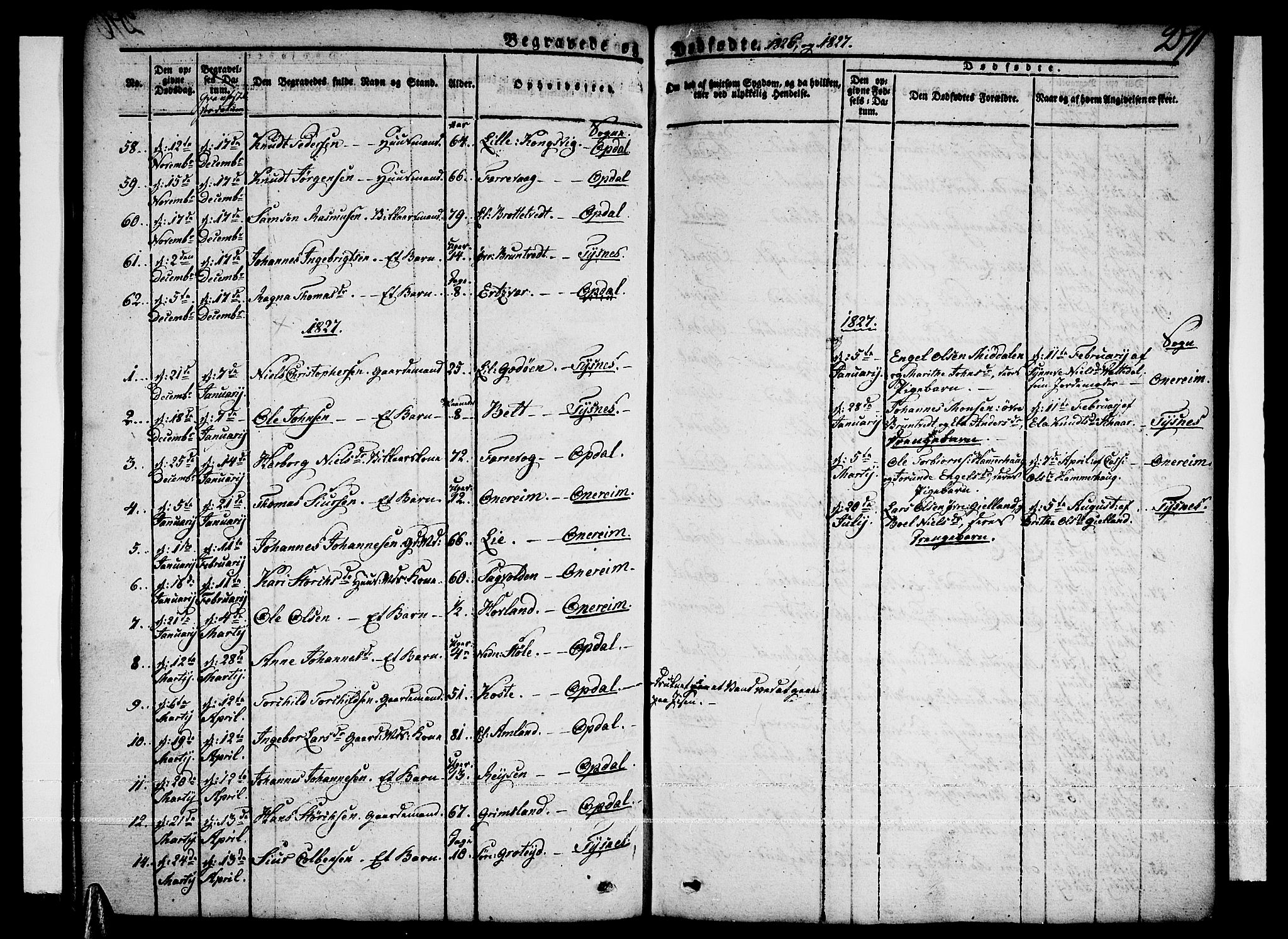 Tysnes sokneprestembete, AV/SAB-A-78601/H/Haa: Ministerialbok nr. A 8, 1826-1837, s. 271