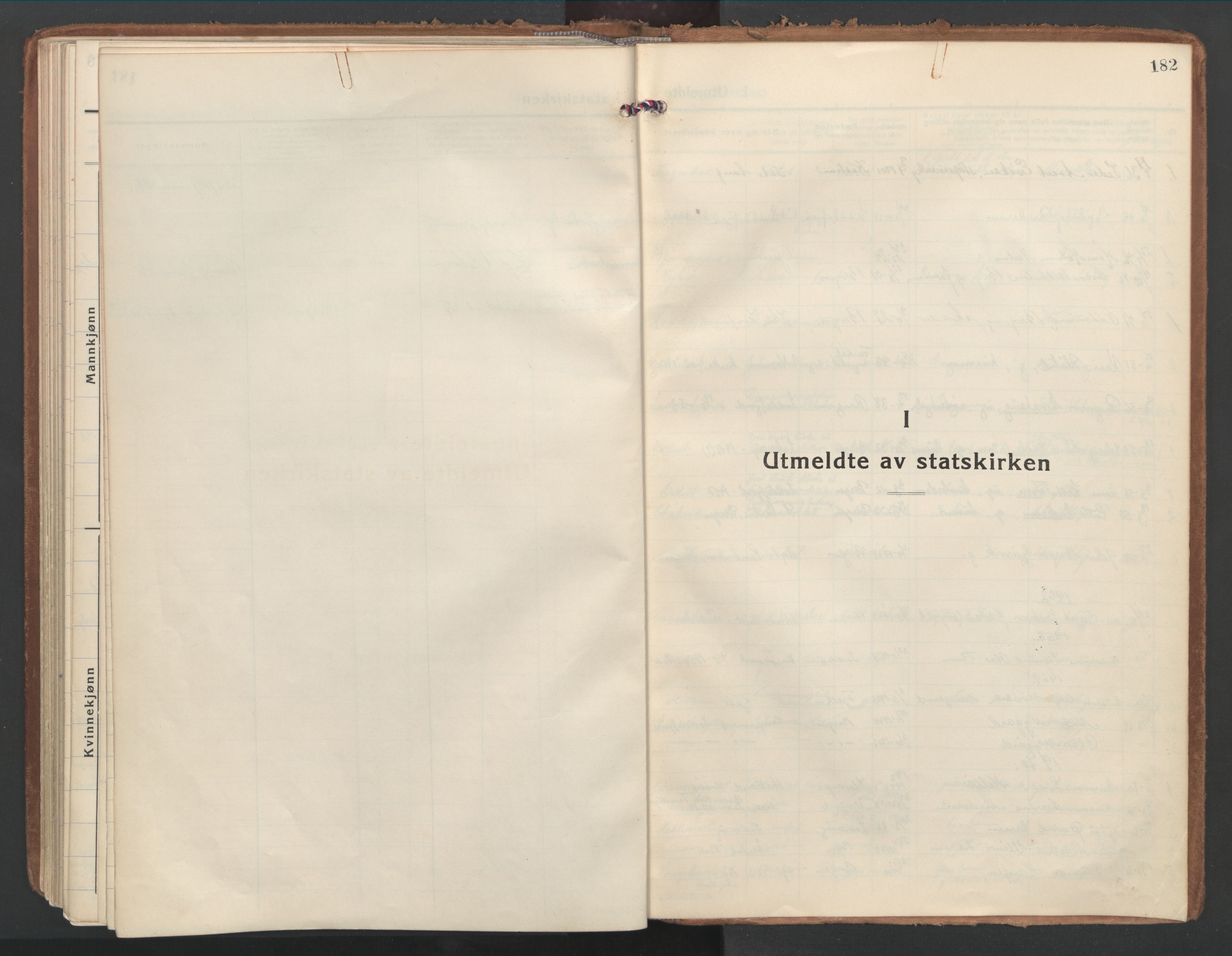 Loddefjord  sokneprestembete, AV/SAB-A-99928: Ministerialbok nr. A 1, 1935-1973, s. 182