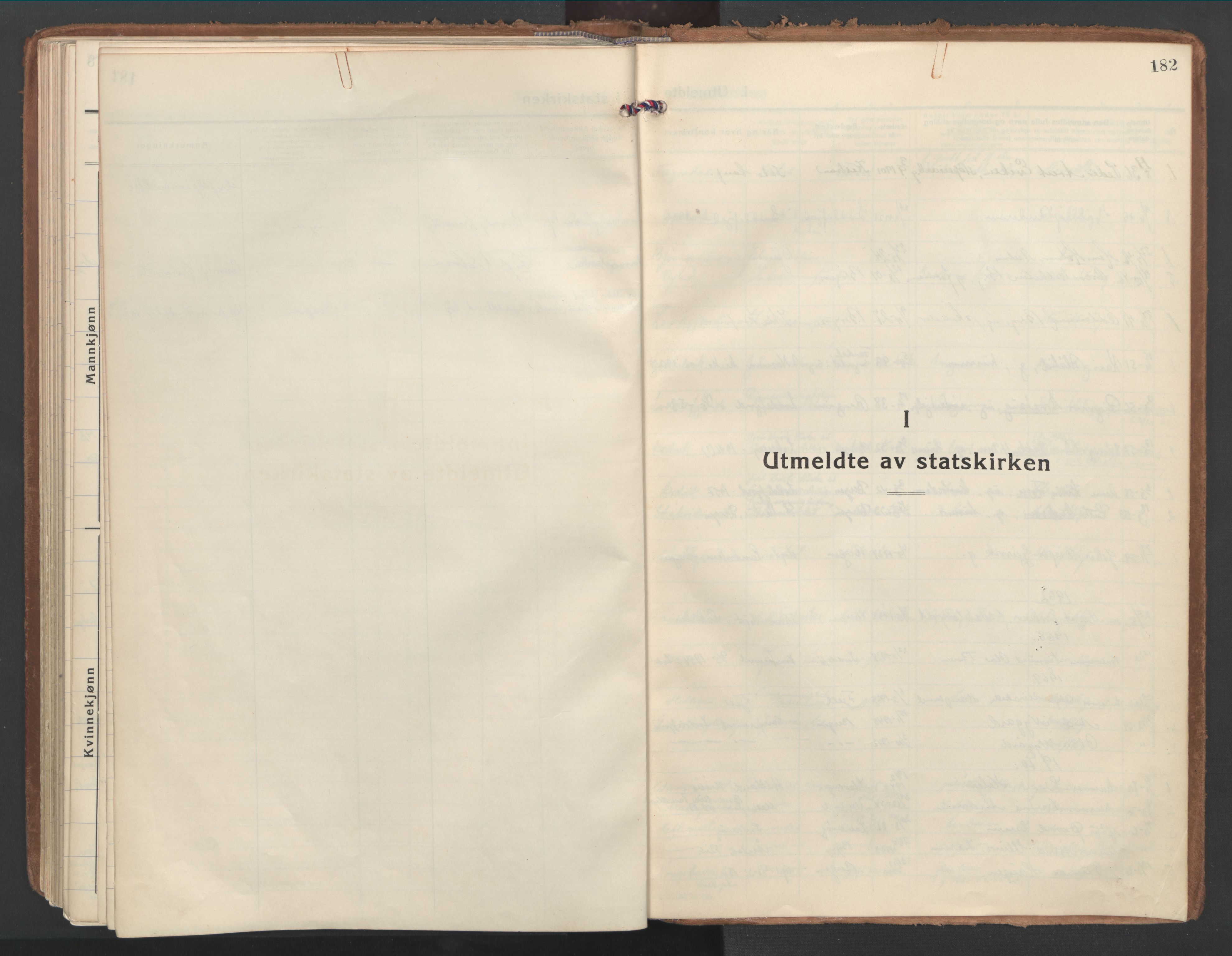 Loddefjord  sokneprestembete, SAB/A-99928: Ministerialbok nr. A 1, 1935-1973, s. 182