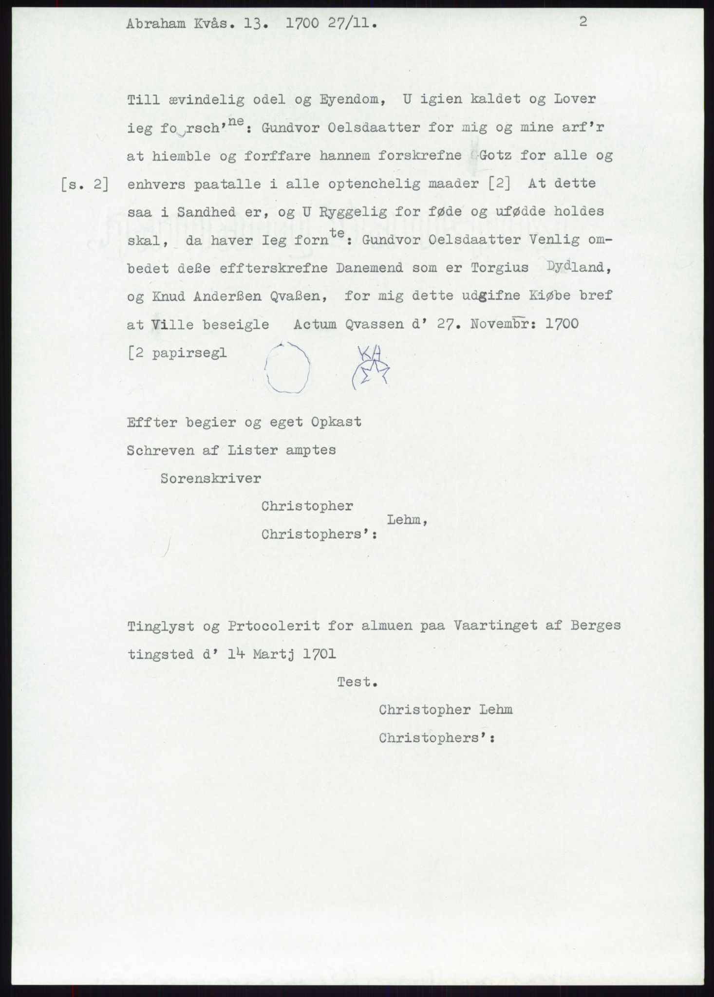 Samlinger til kildeutgivelse, Diplomavskriftsamlingen, RA/EA-4053/H/Ha, s. 1912