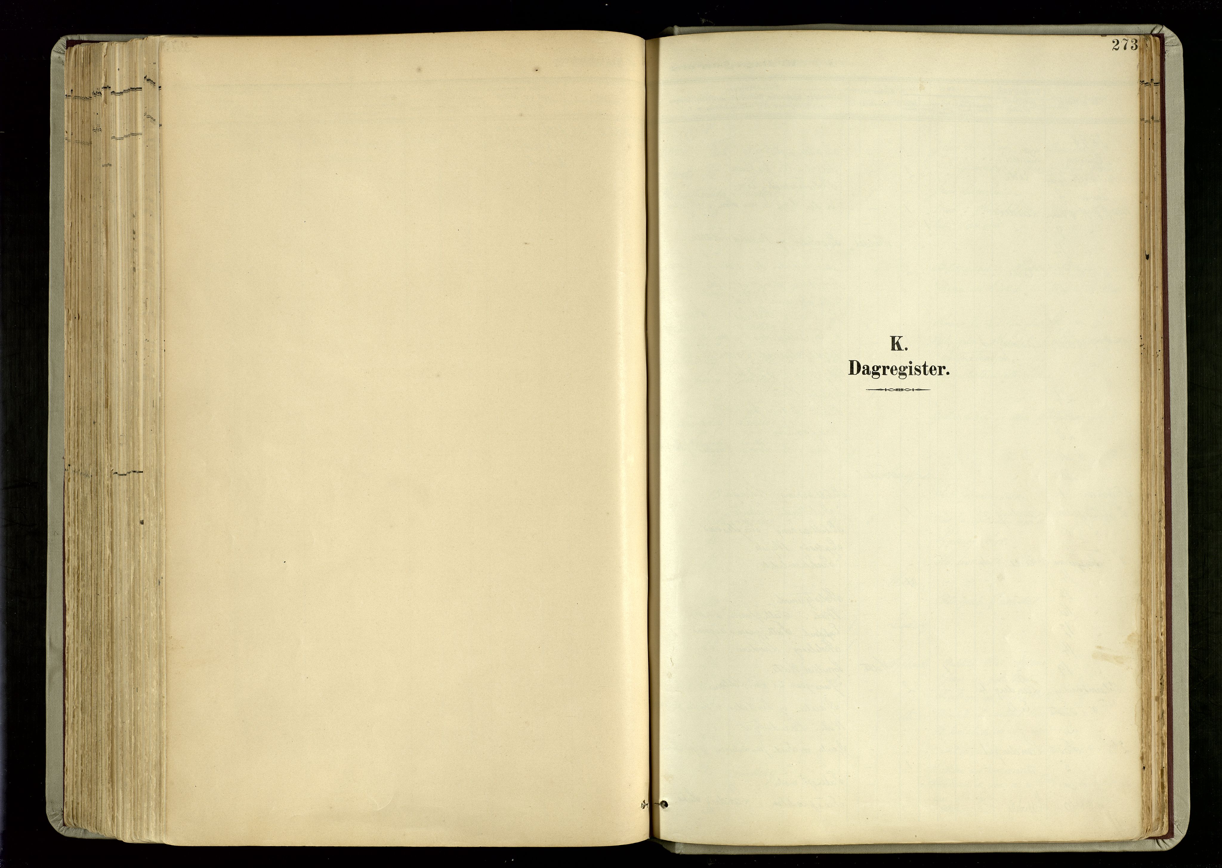 Hommedal sokneprestkontor, SAK/1111-0023/F/Fa/Fab/L0007: Ministerialbok nr. A 7, 1898-1924, s. 273