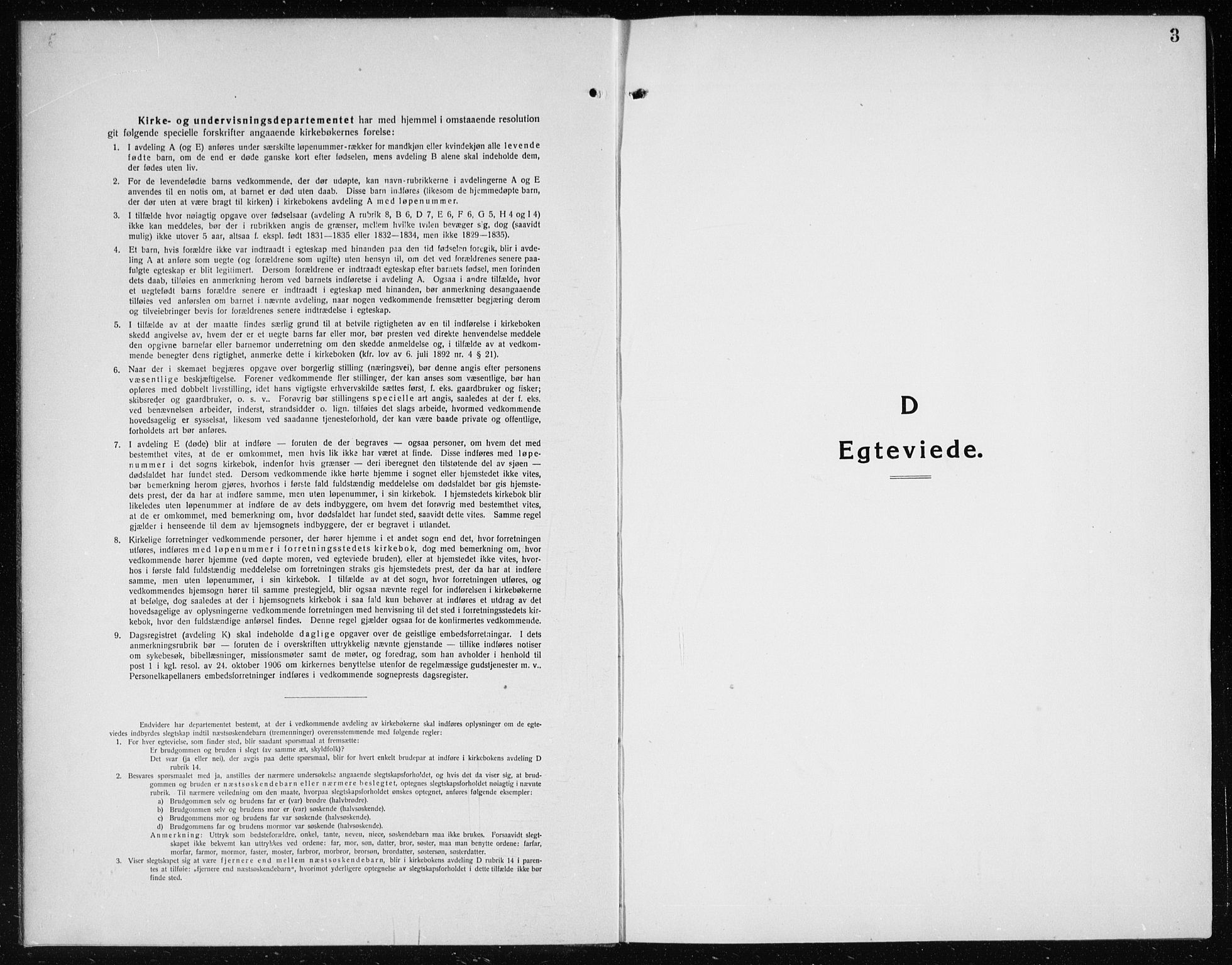 Årstad Sokneprestembete, SAB/A-79301/H/Hab/L0020: Klokkerbok nr. C  2, 1920-1935, s. 3