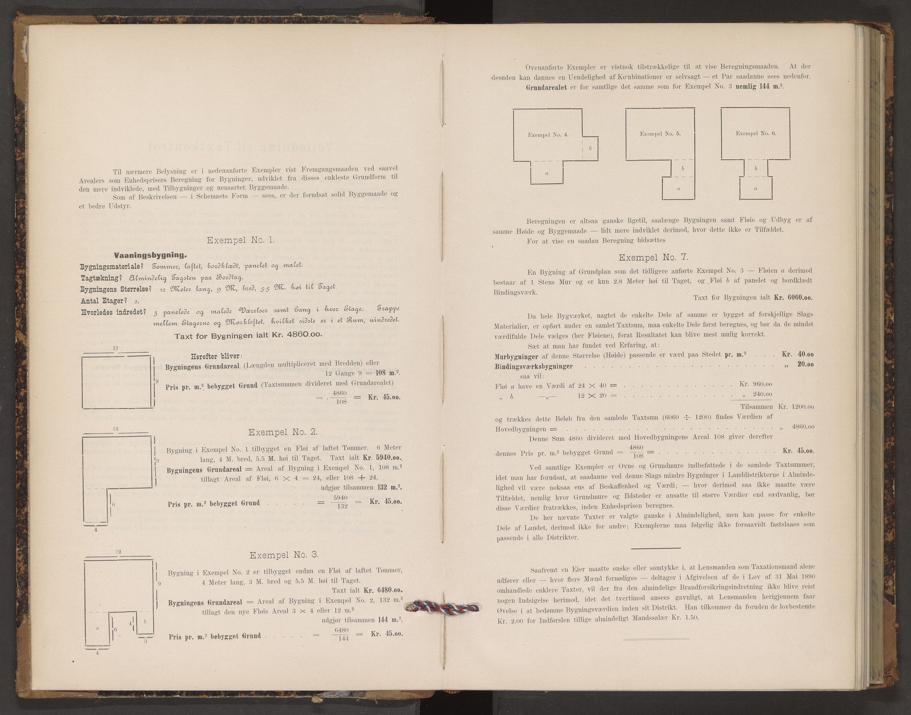 Norges Brannkasse Hadsel, AV/SAT-A-5593/Fb/L0003: Branntakstprotokoll, 1898-1903