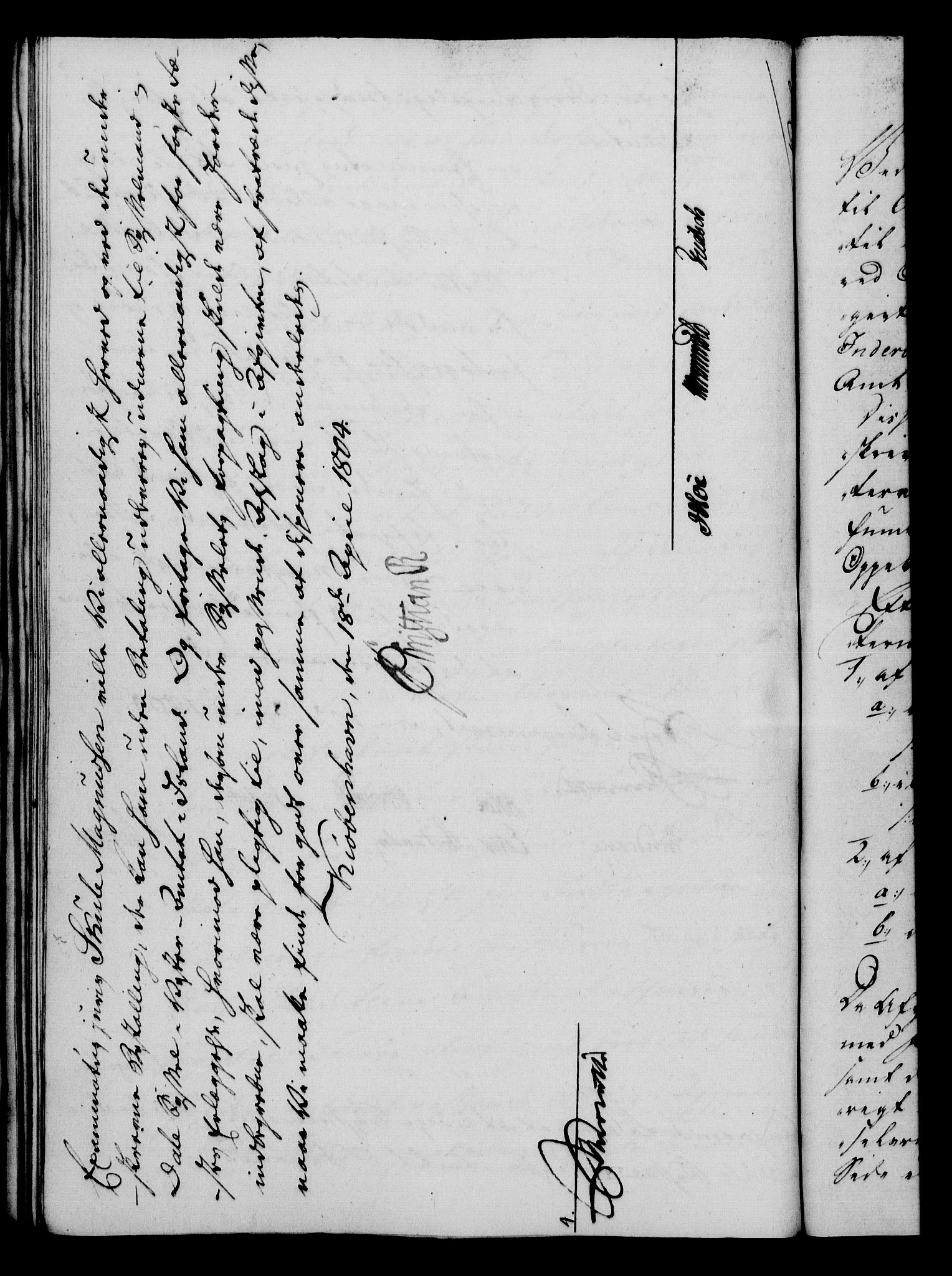 Rentekammeret, Kammerkanselliet, RA/EA-3111/G/Gf/Gfa/L0086: Norsk relasjons- og resolusjonsprotokoll (merket RK 52.86), 1804, s. 333