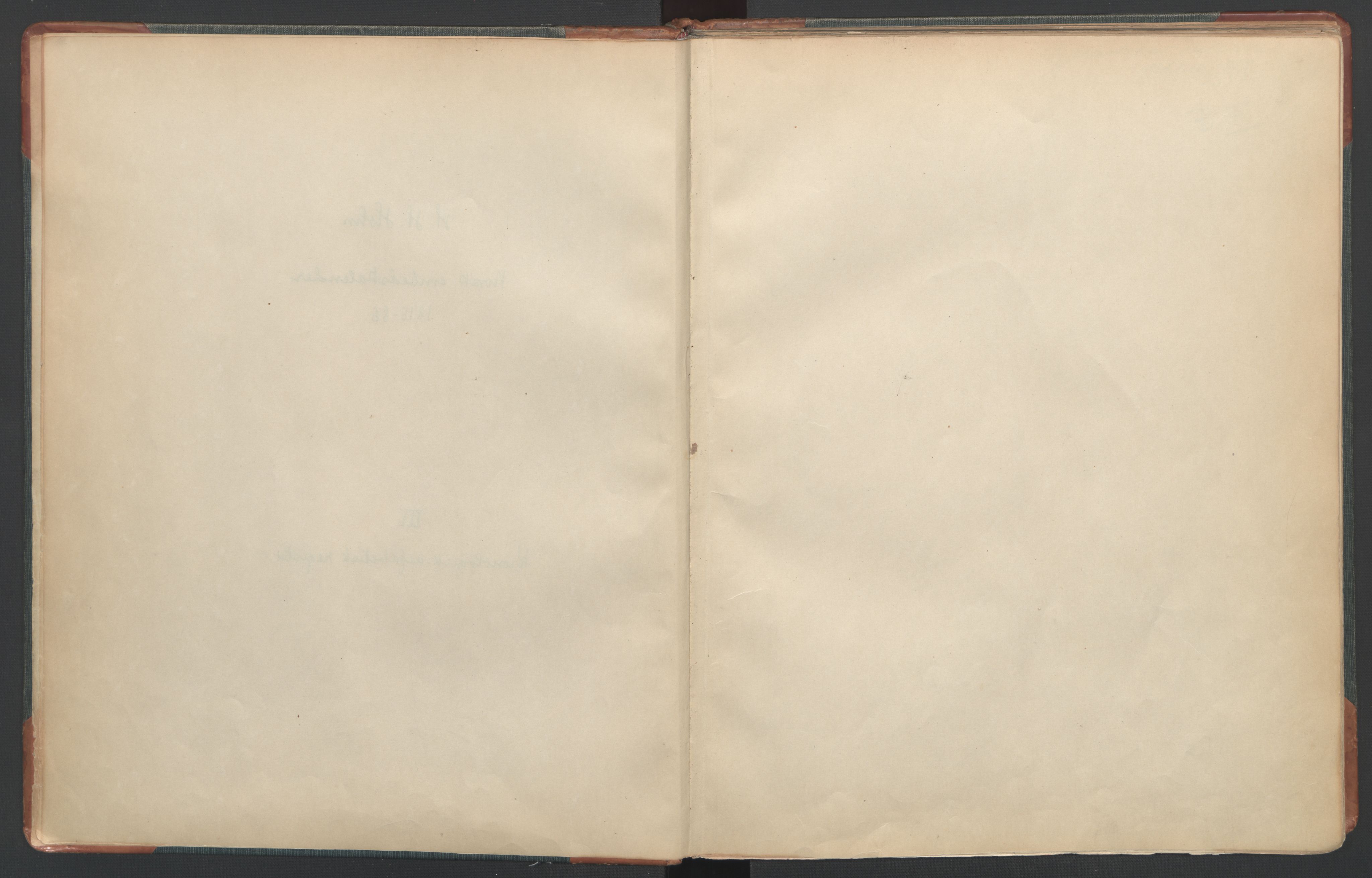 Manuskriptsamlingen, RA/EA-3667/F/L0110c: Holm, Harald Hartvig; Norsk embetskalender, bd. 3, 1815-1885, s. 4
