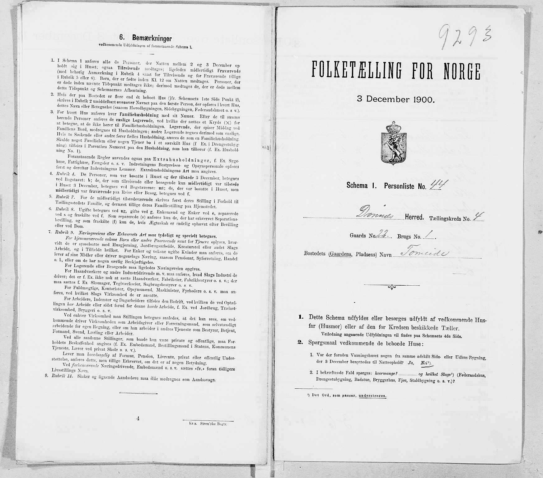 SAT, Folketelling 1900 for 1827 Dønnes herred, 1900, s. 671