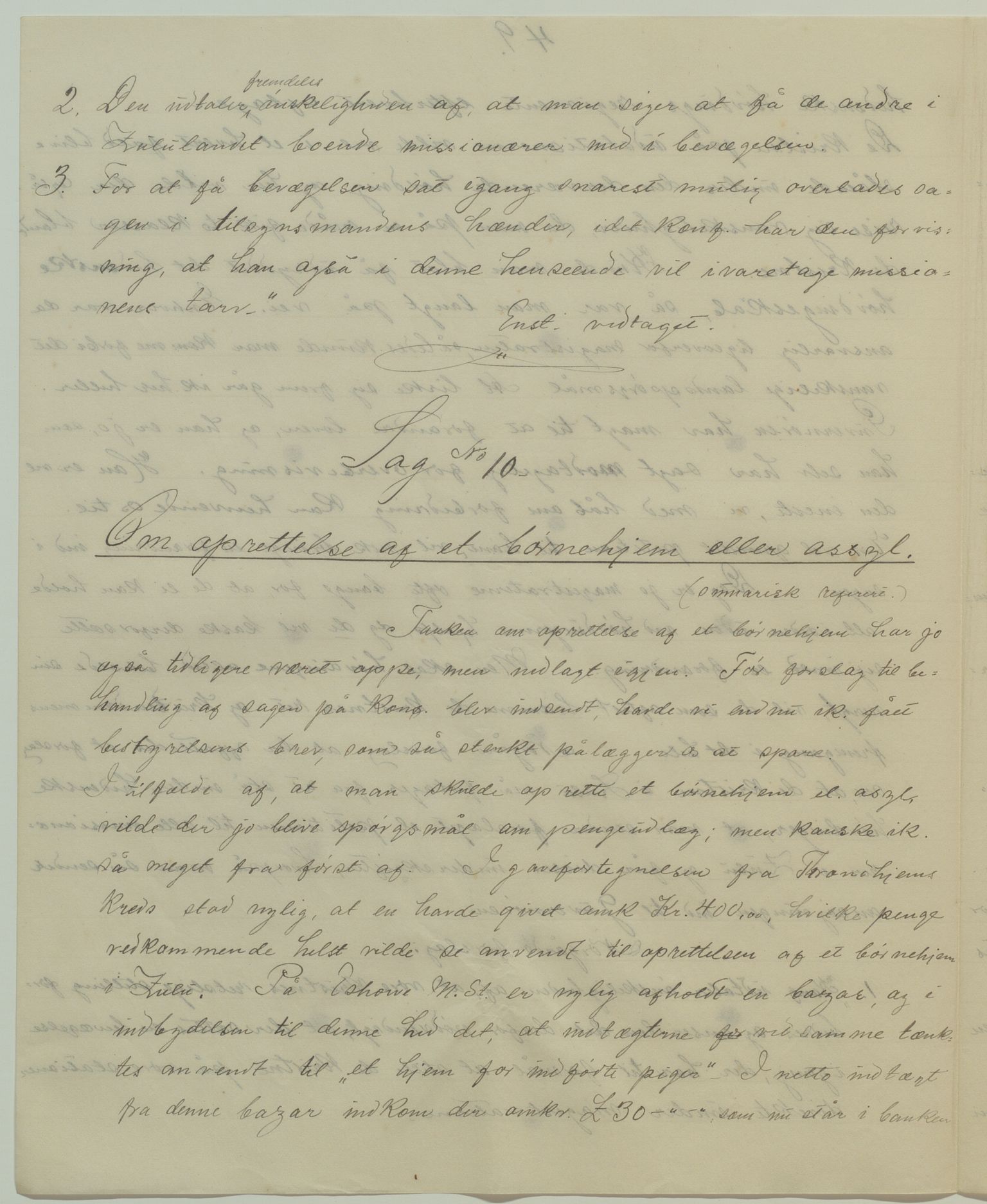 Det Norske Misjonsselskap - hovedadministrasjonen, VID/MA-A-1045/D/Da/Daa/L0040/0007: Konferansereferat og årsberetninger / Konferansereferat fra Sør-Afrika., 1894