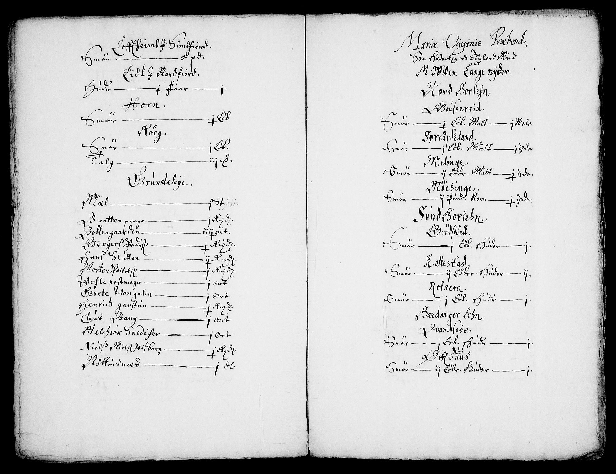 Rentekammeret inntil 1814, Realistisk ordnet avdeling, RA/EA-4070/Fc/Fca/L0003/0004: [Ca III]  Bergen stift / Bergen kapitels jordebok, 1662